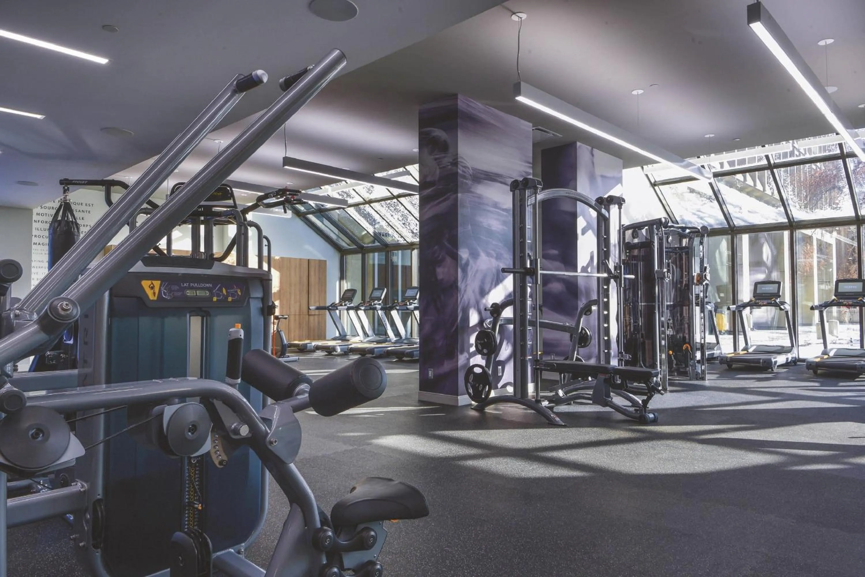 Fitness centre/facilities in Montreal Marriott Chateau Champlain