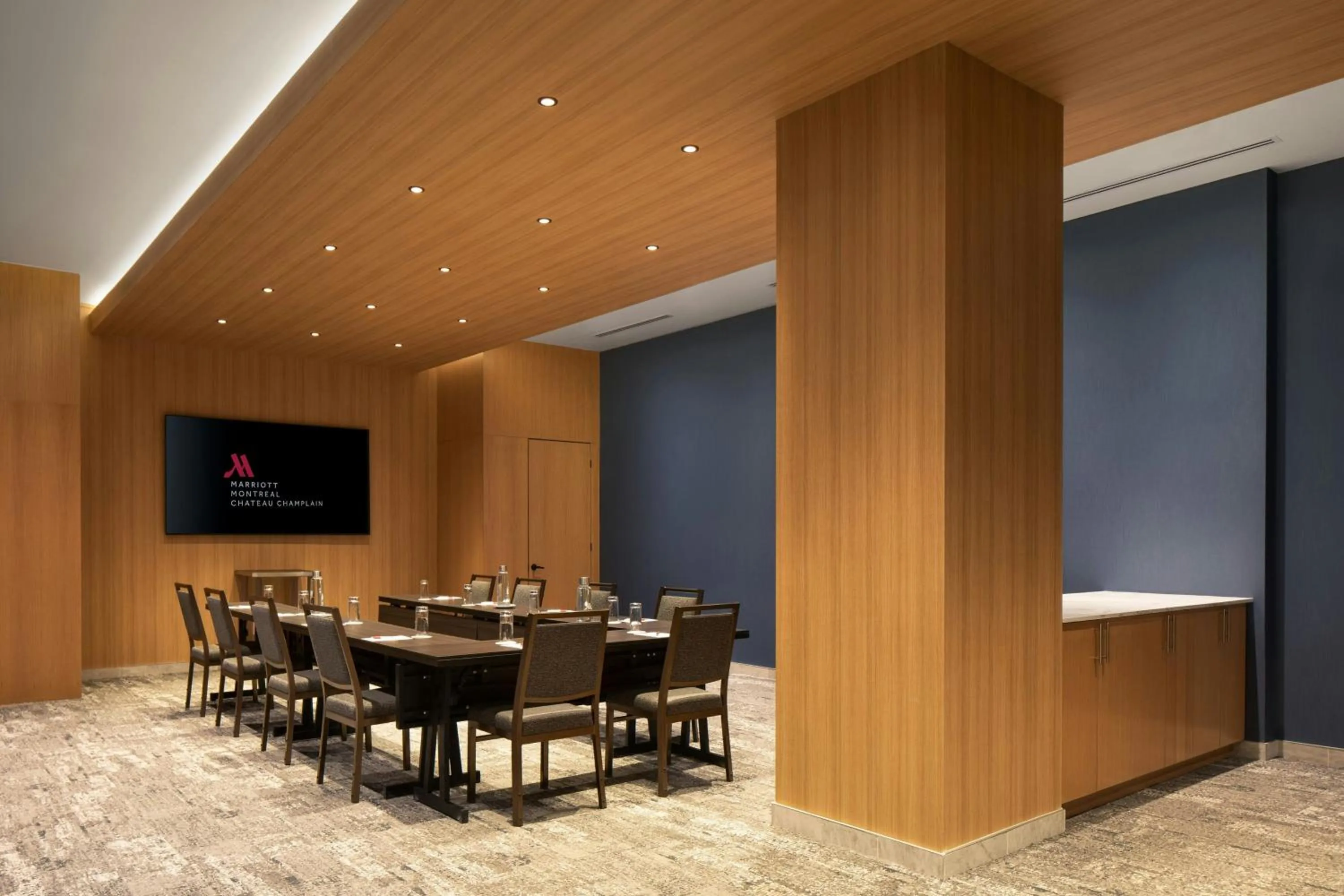 Meeting/conference room in Montreal Marriott Chateau Champlain