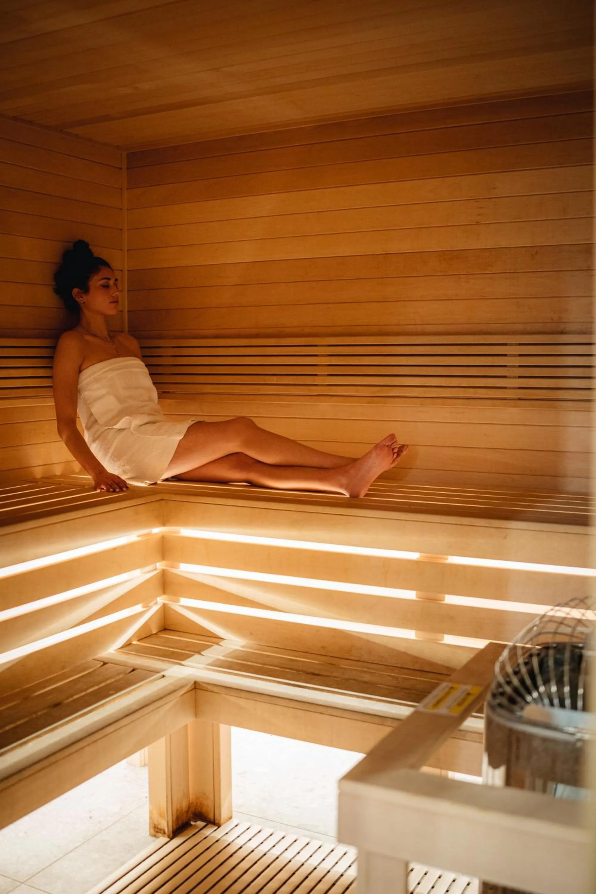 Sauna in Montreal Marriott Chateau Champlain
