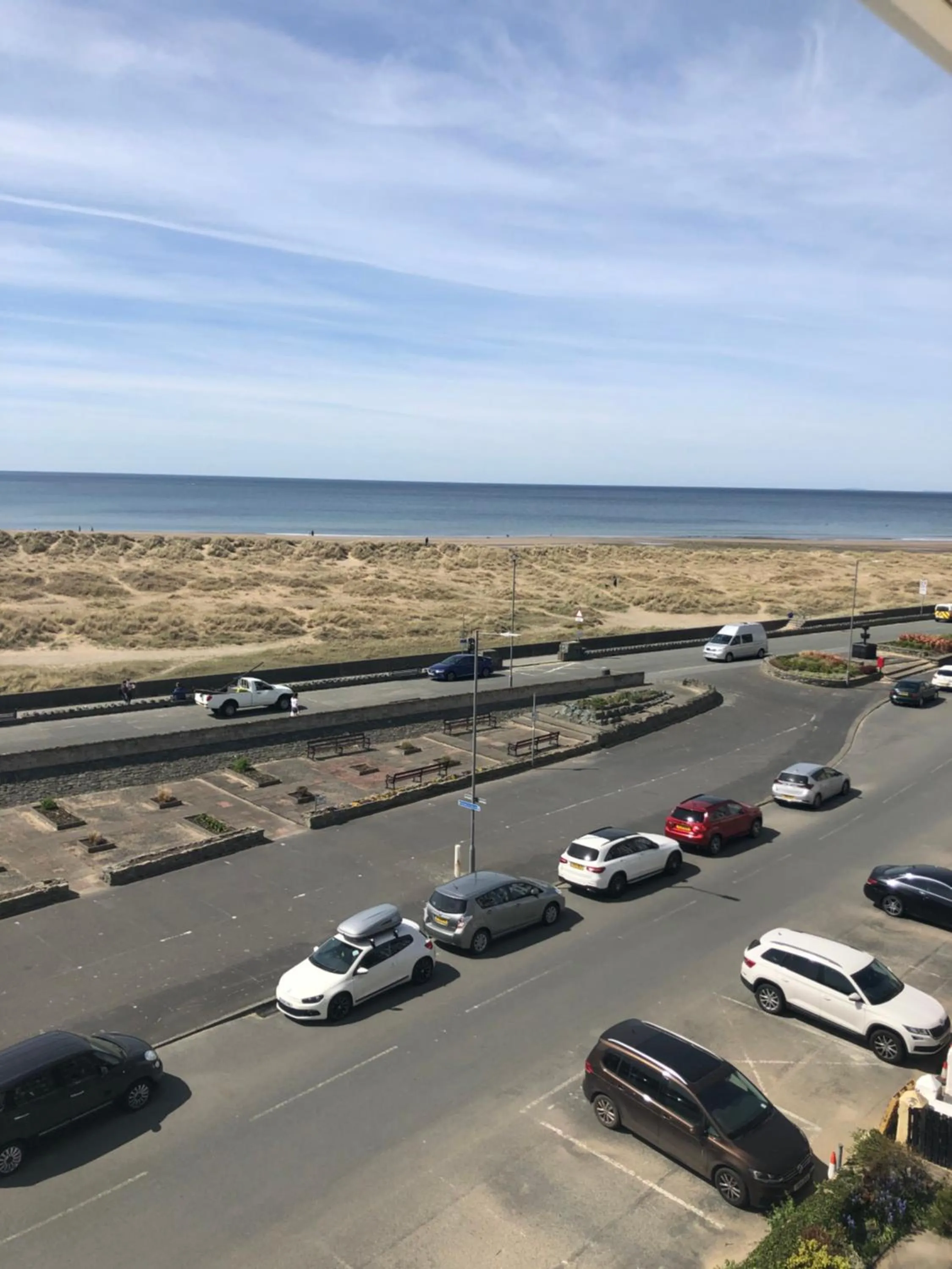 Sea view in Leamington House