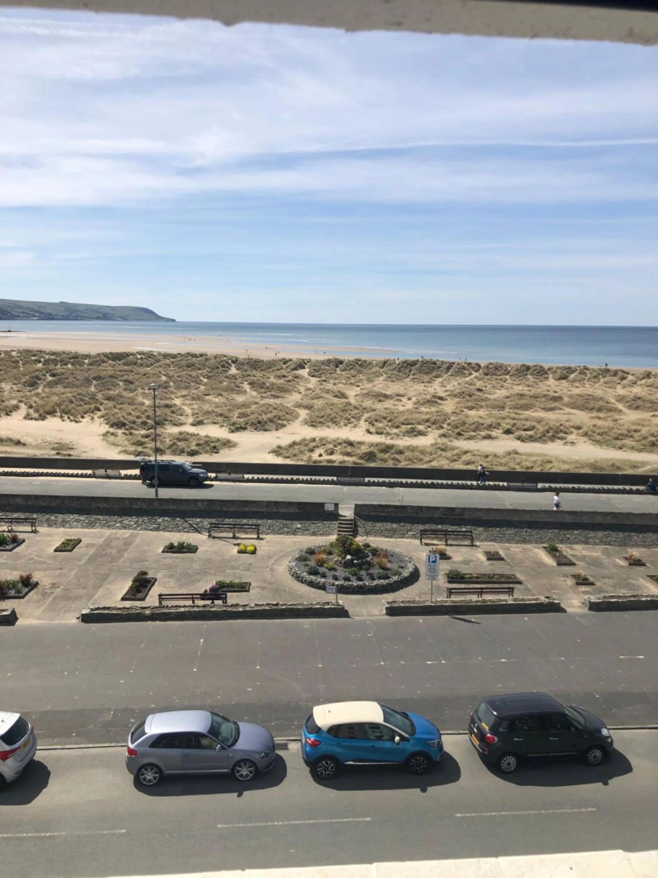 Sea view in Leamington House