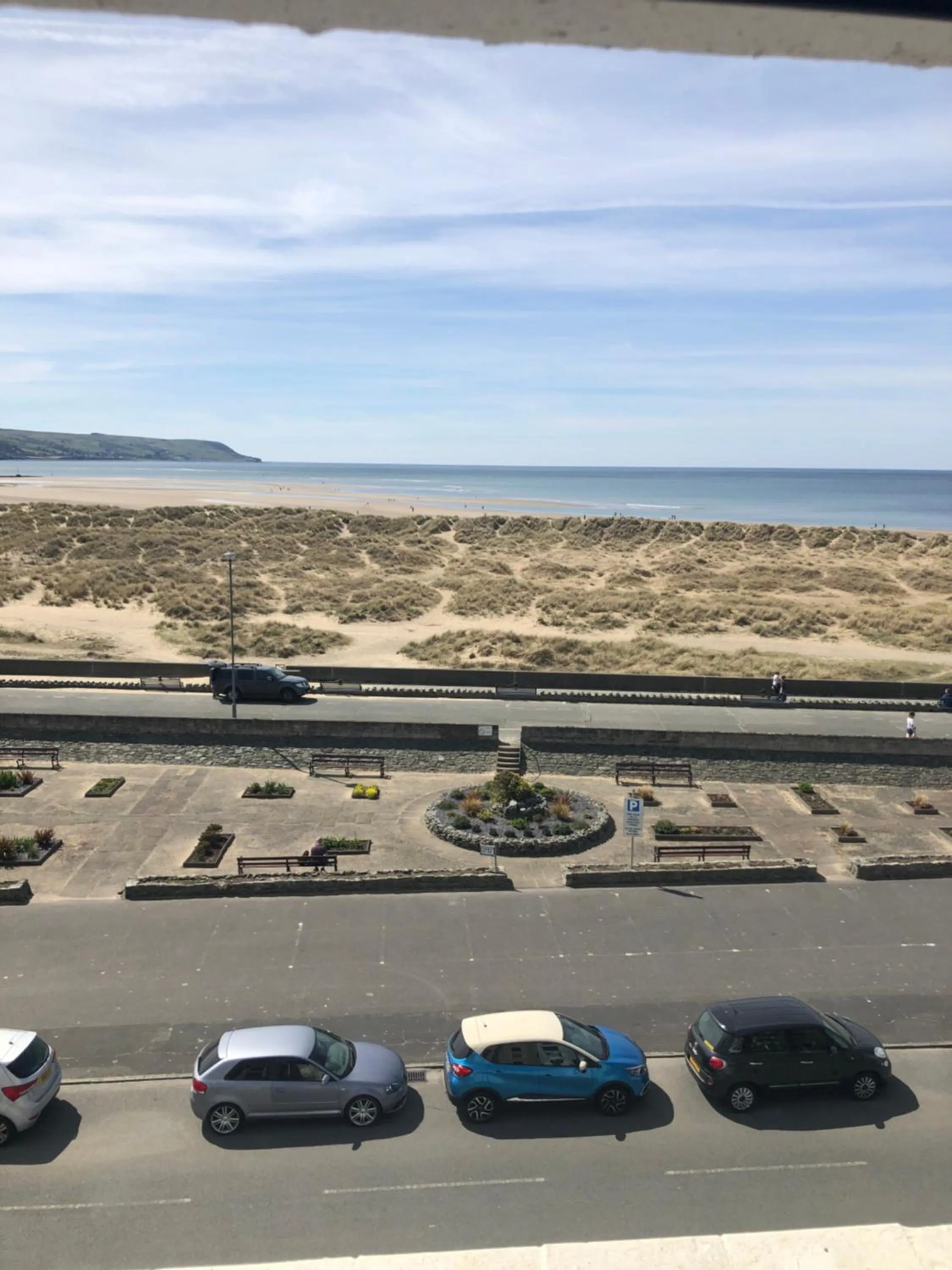 Sea view in Leamington House