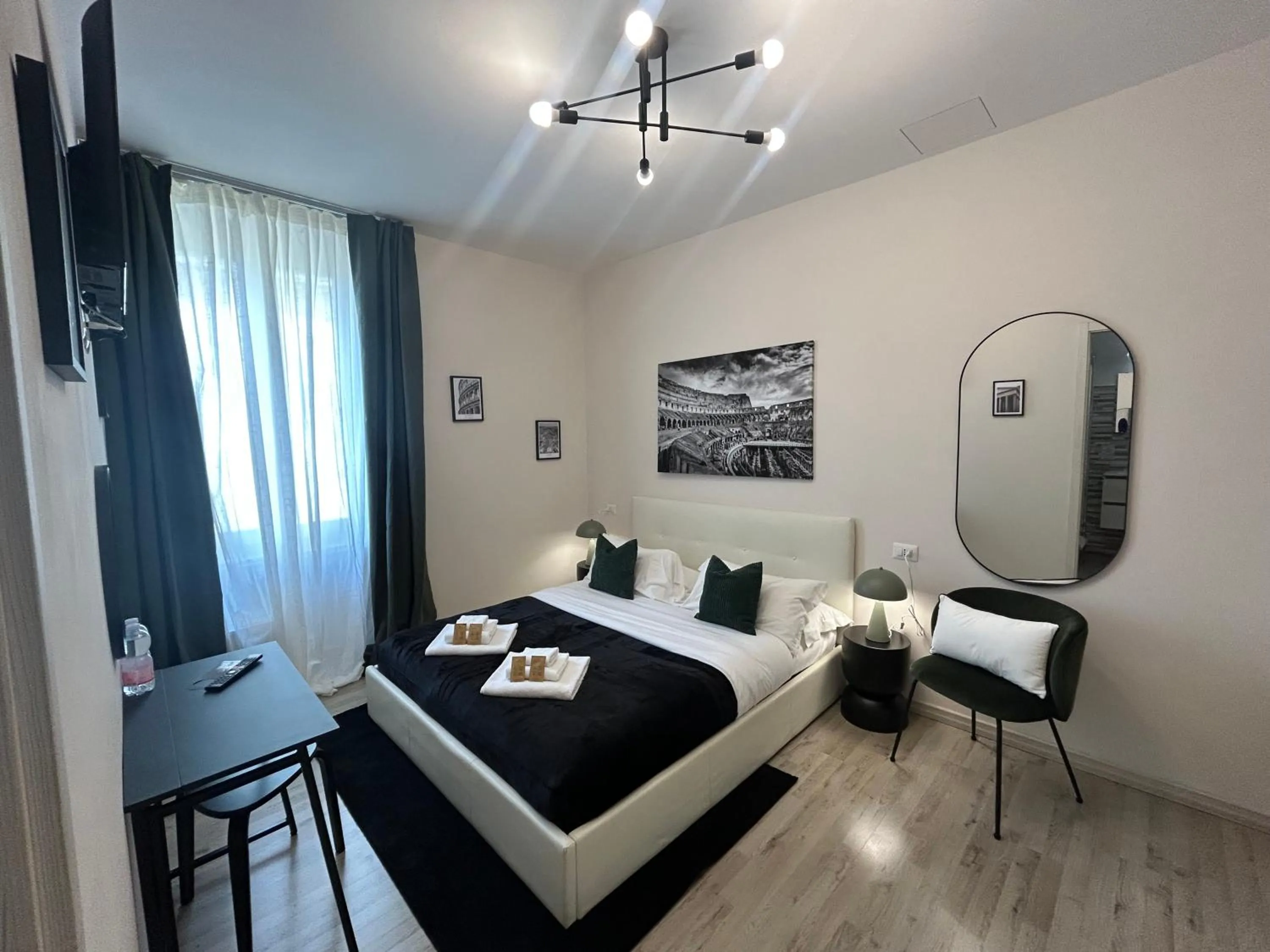 Bed in San Pietro Rooms 84