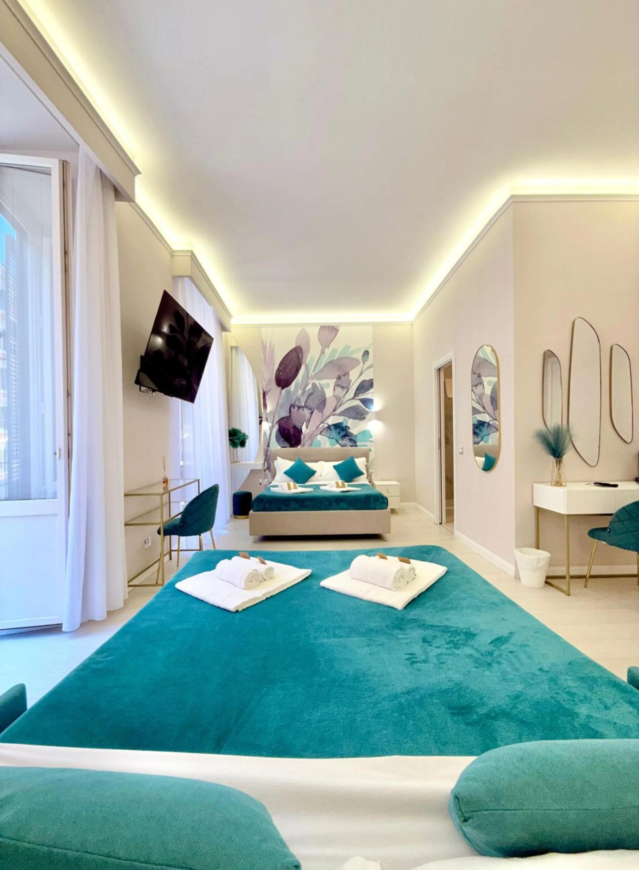 Photo of the whole room, Bed in San Pietro Rooms 84