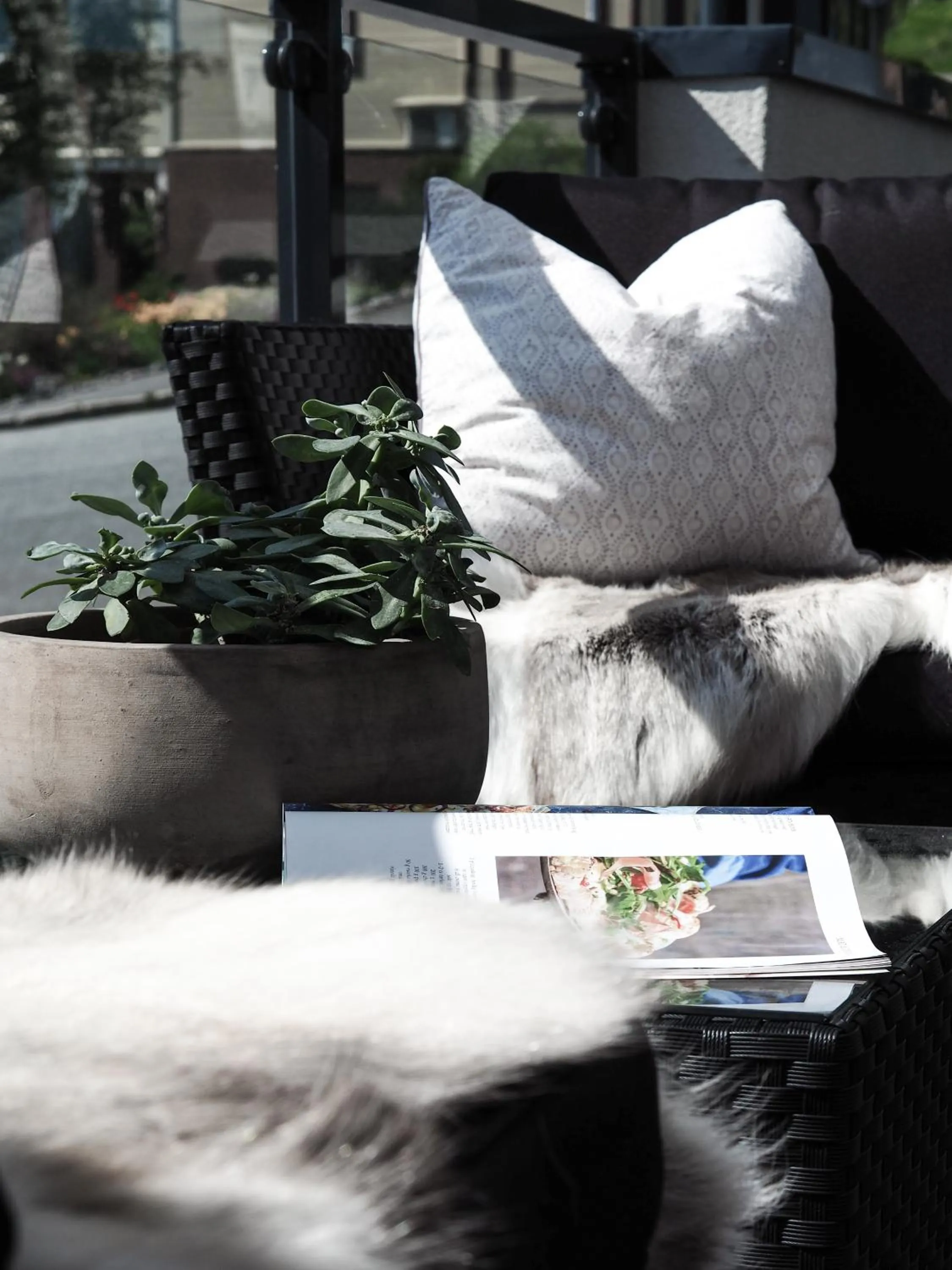 Balcony/Terrace in Brattvåg Fjordhotell