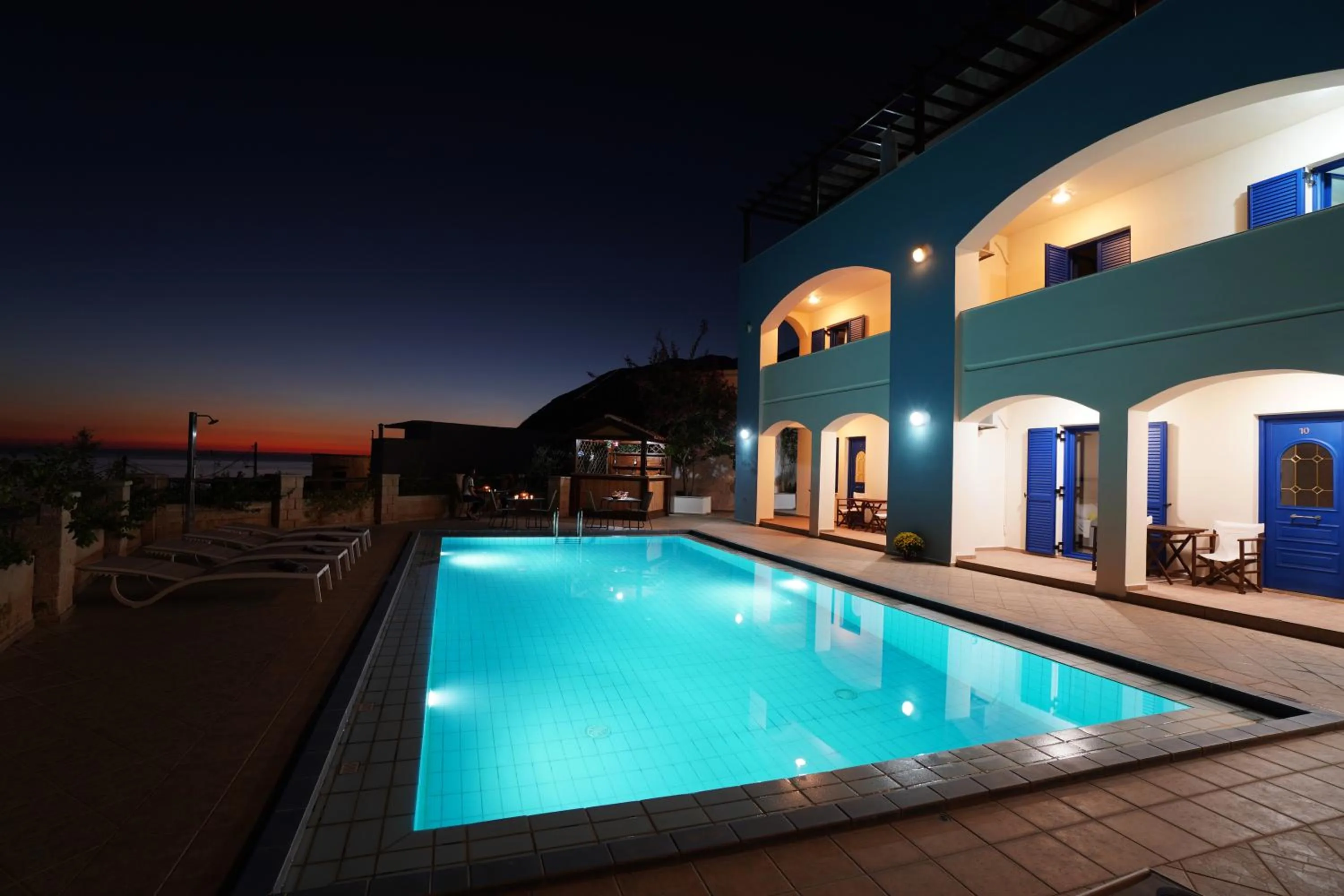 Swimming pool in Sfakian Horizon