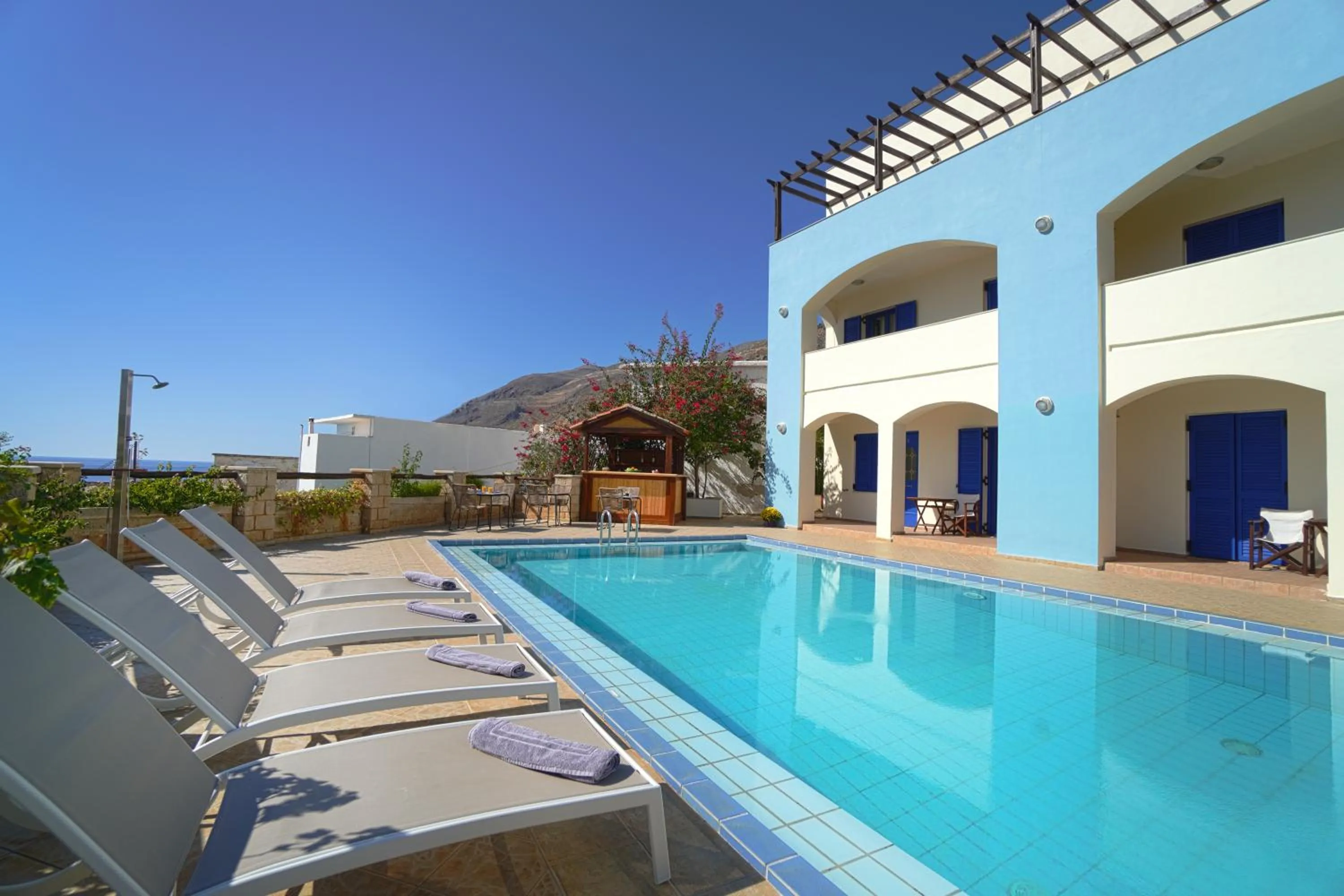 Swimming pool in Sfakian Horizon