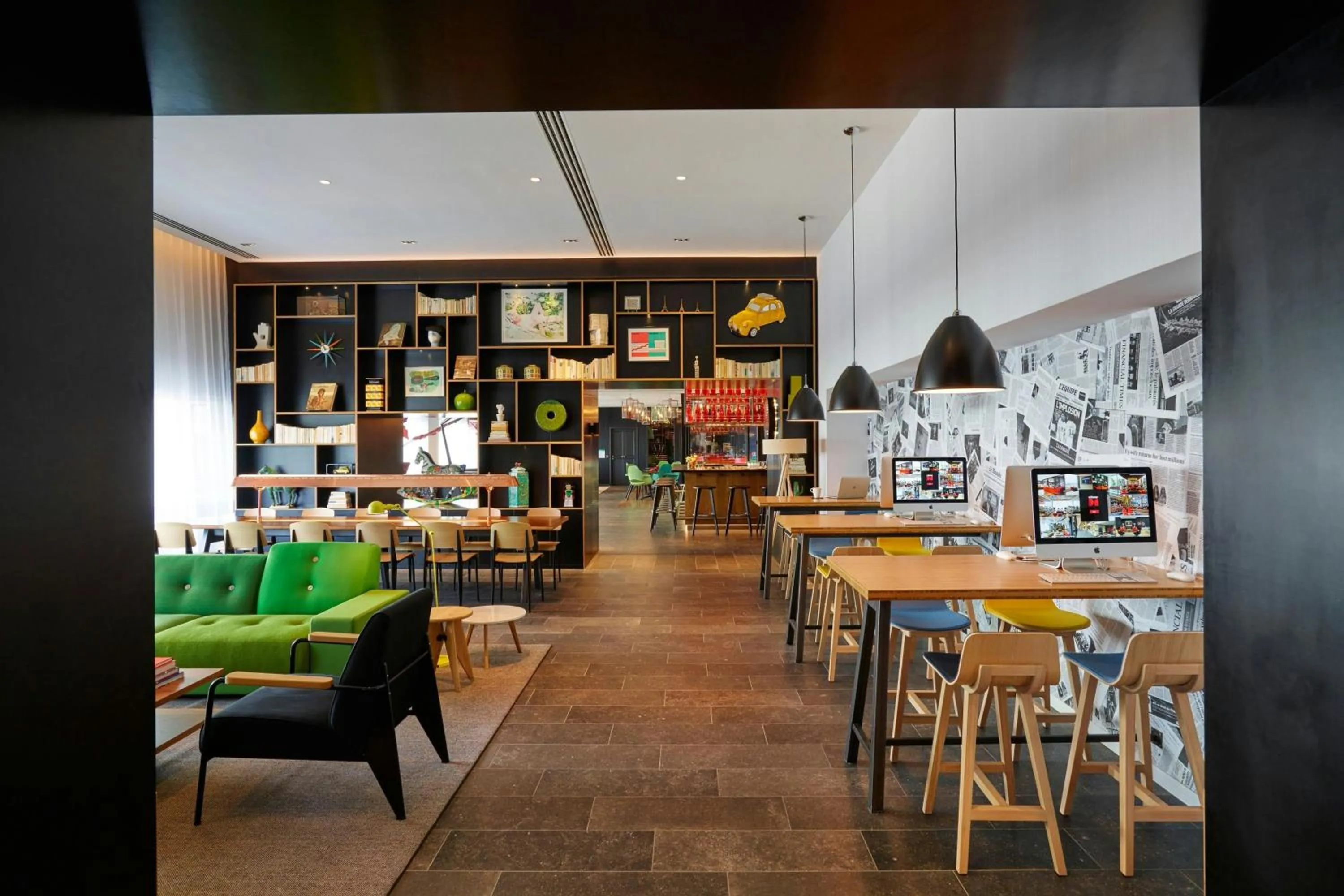 Lobby or reception in citizenM Paris Gare de Lyon