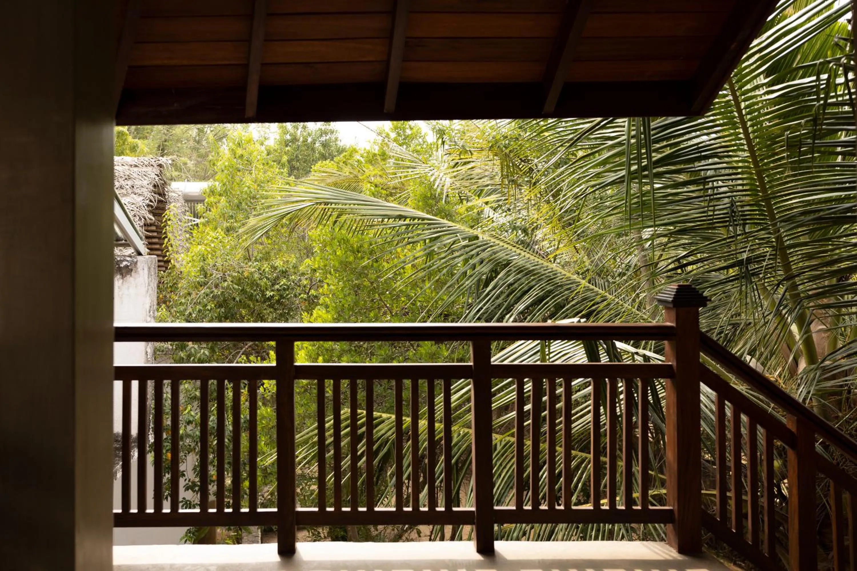 Balcony/Terrace in Shiva's Beach Cabanas