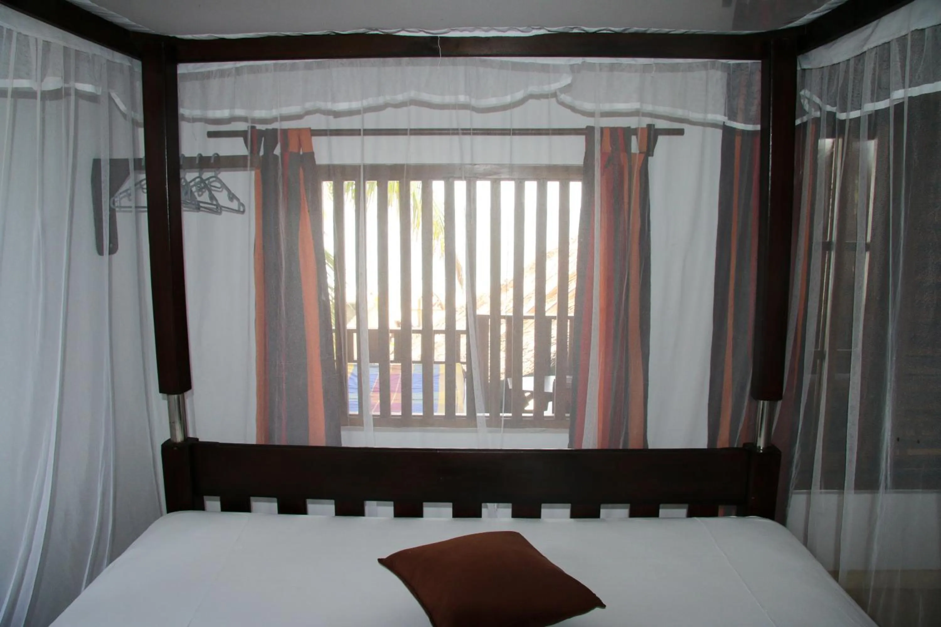 Bed in Shiva's Beach Cabanas