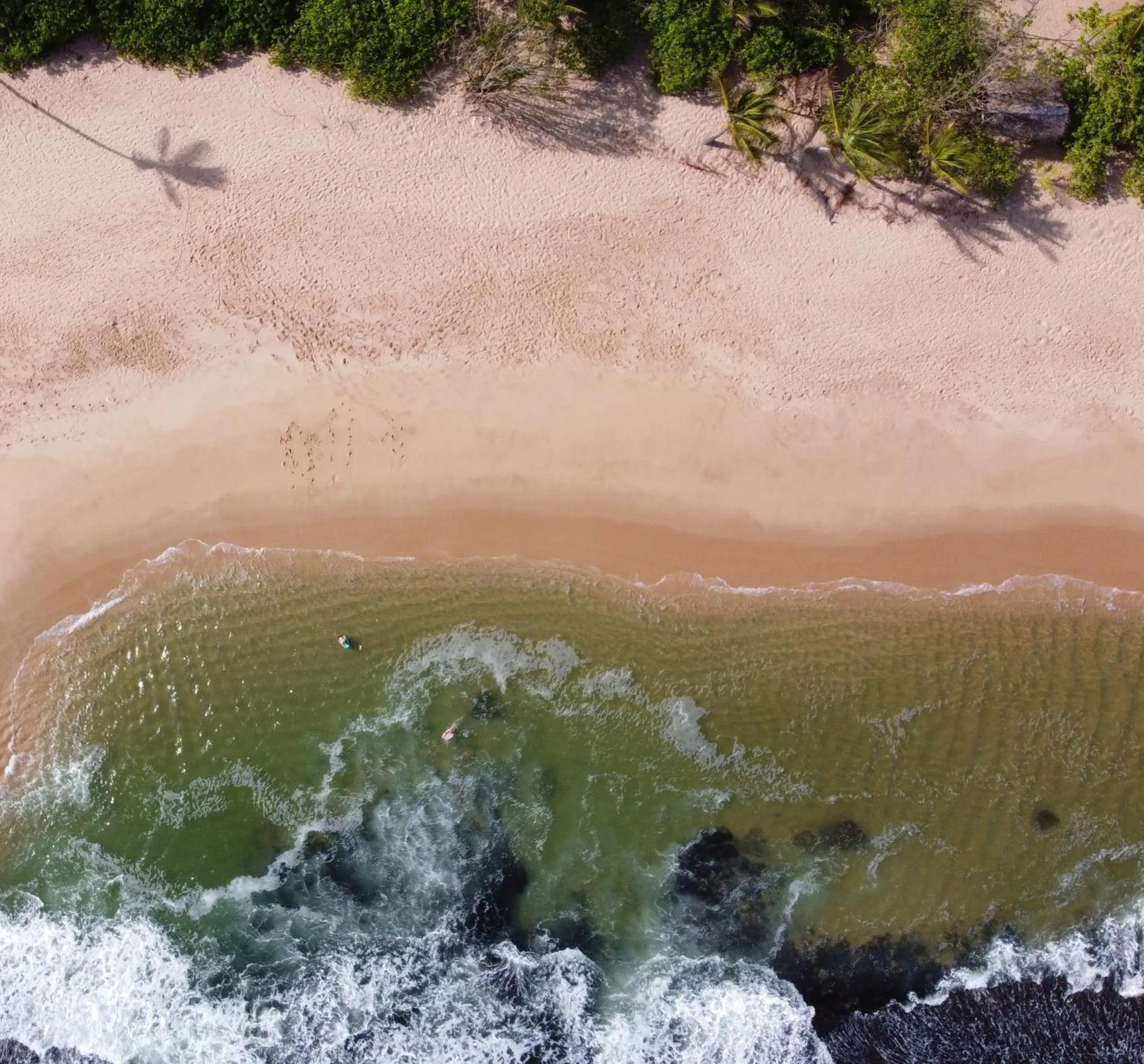 Beach in Shiva's Beach Cabanas