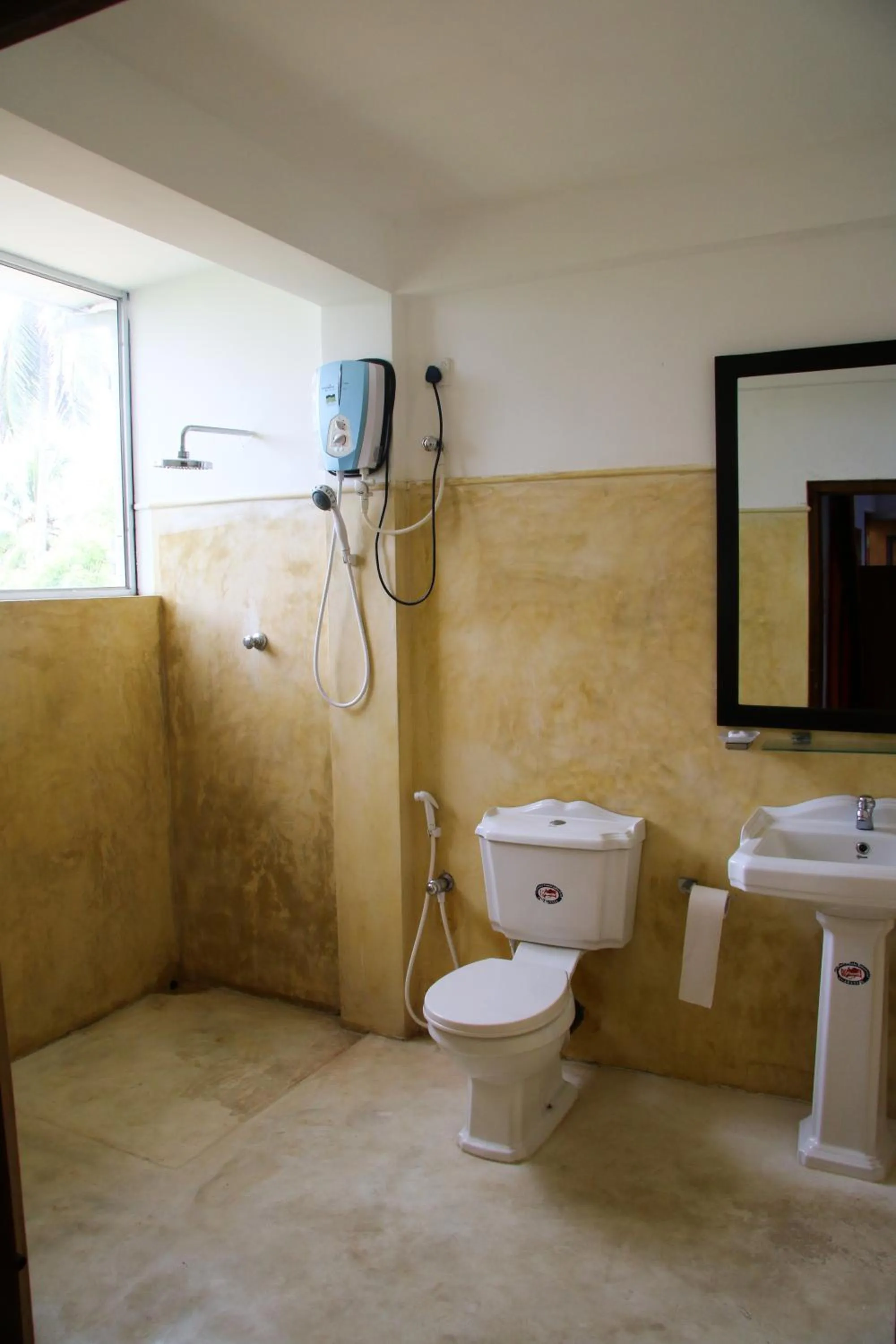 Shower in Shiva's Beach Cabanas