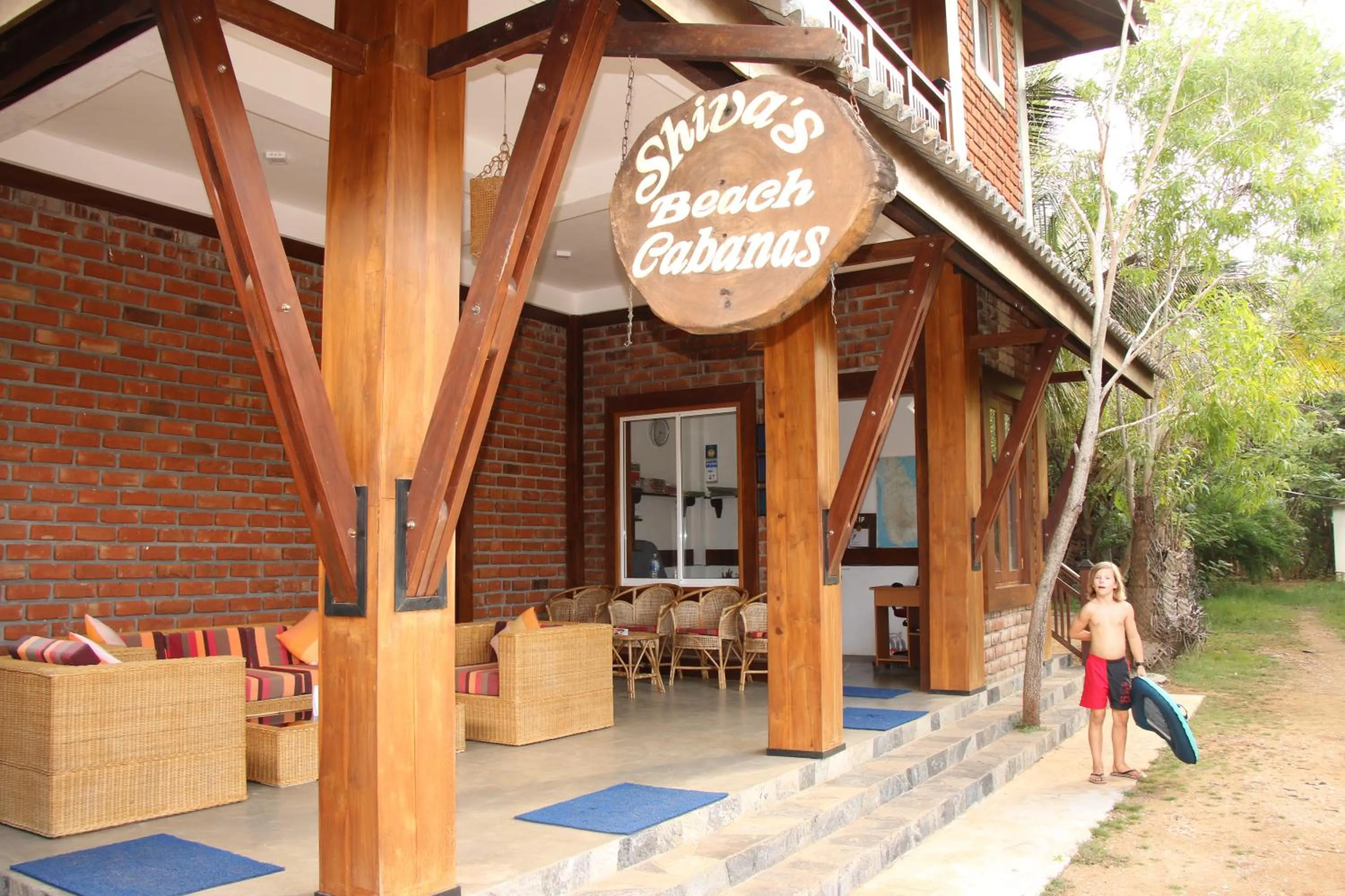 Property building in Shiva's Beach Cabanas