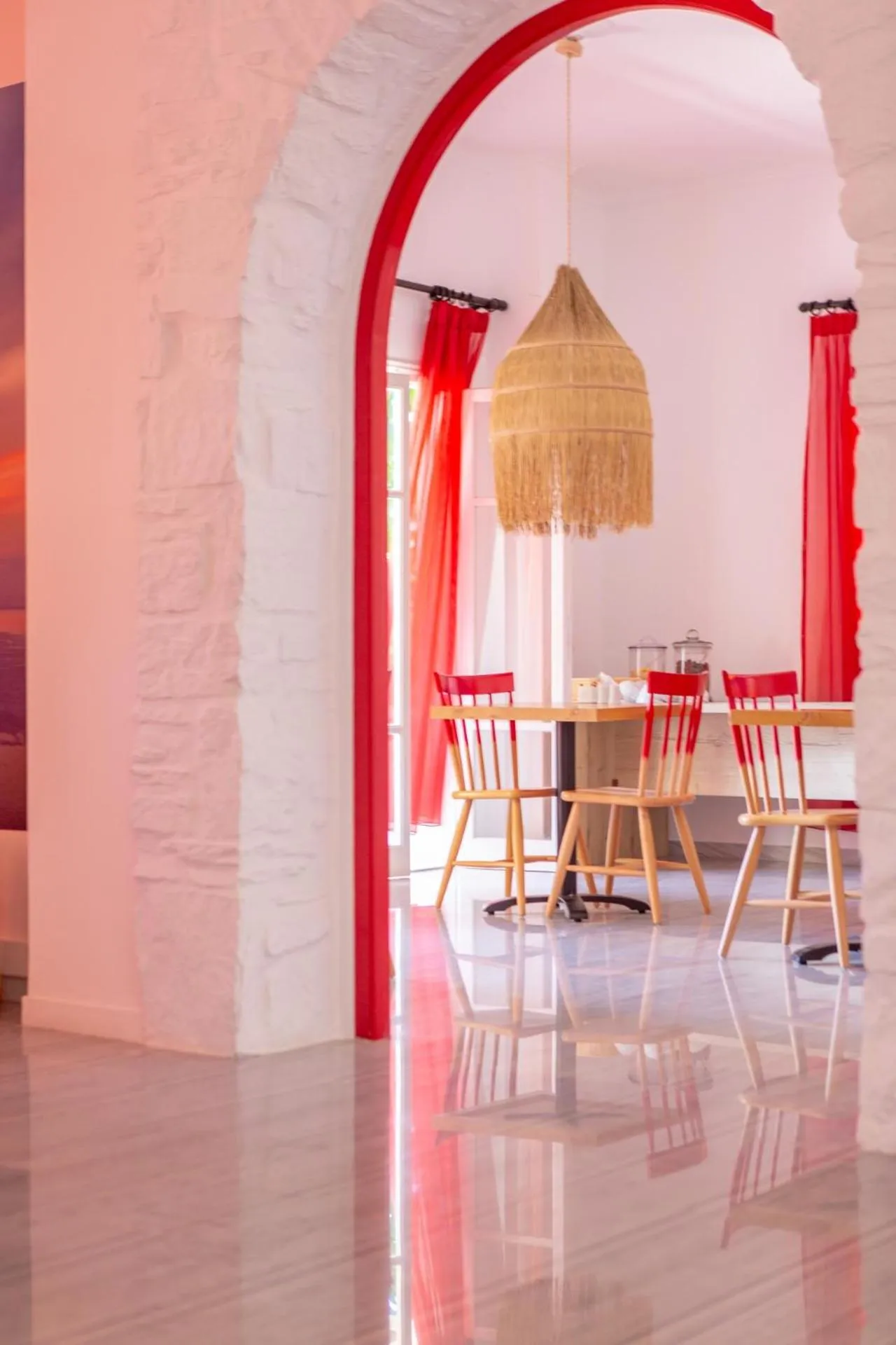 Area and facilities in Acqua Vatos Paros Hotel