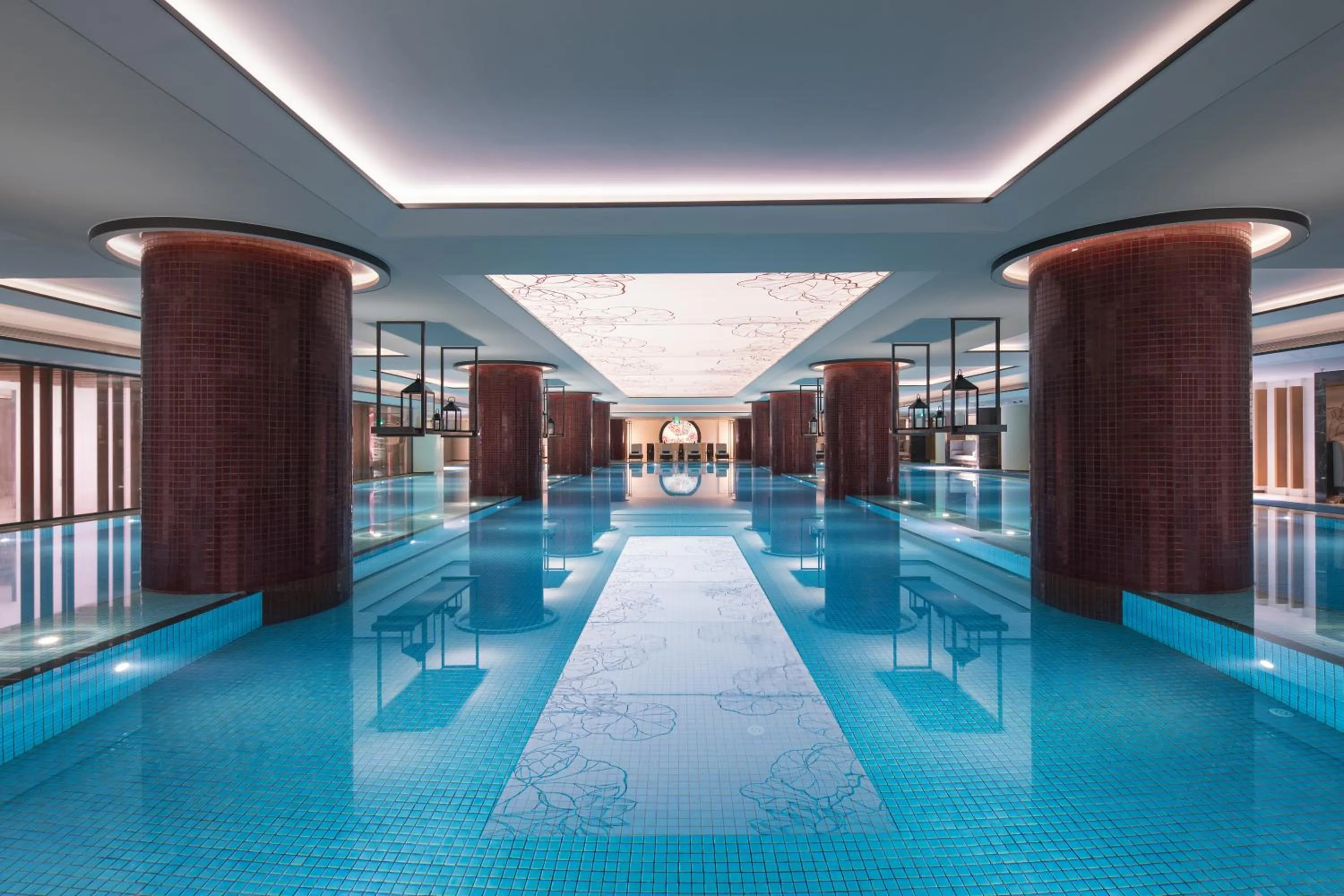 Swimming pool in Ascott Riverside Garden Beijing
