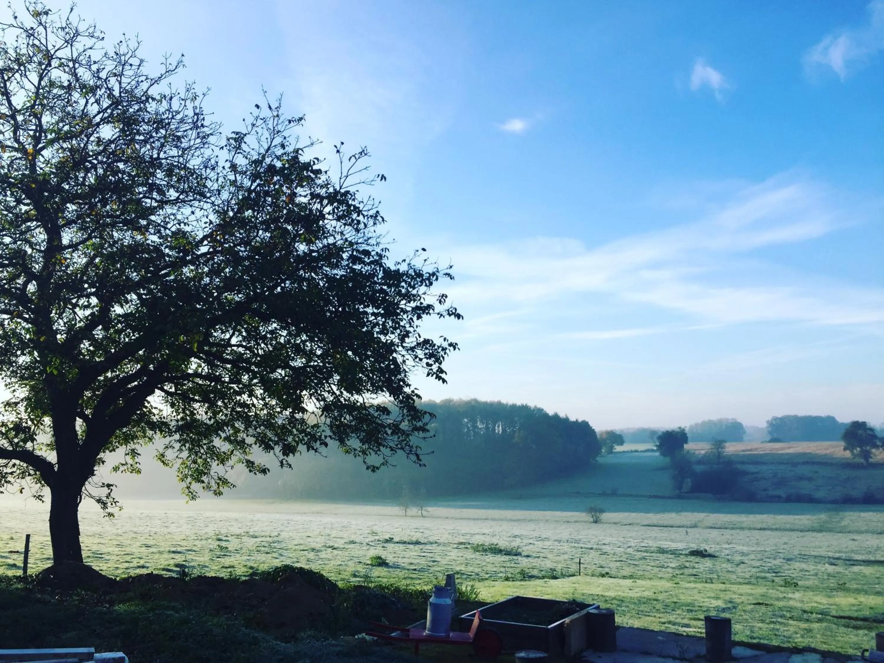 Natural landscape in La Ferme du Bonheur