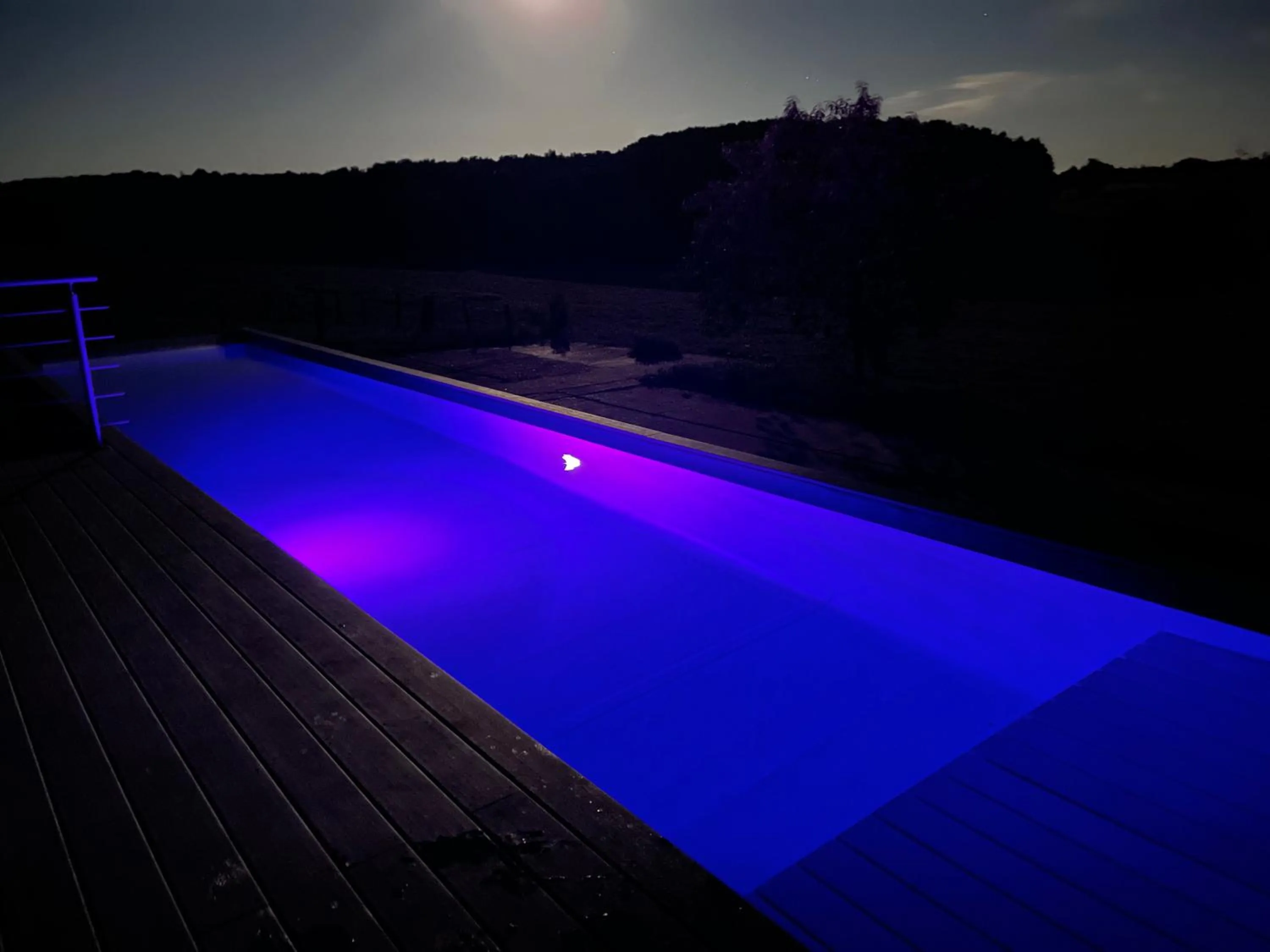 Swimming pool in La Ferme du Bonheur