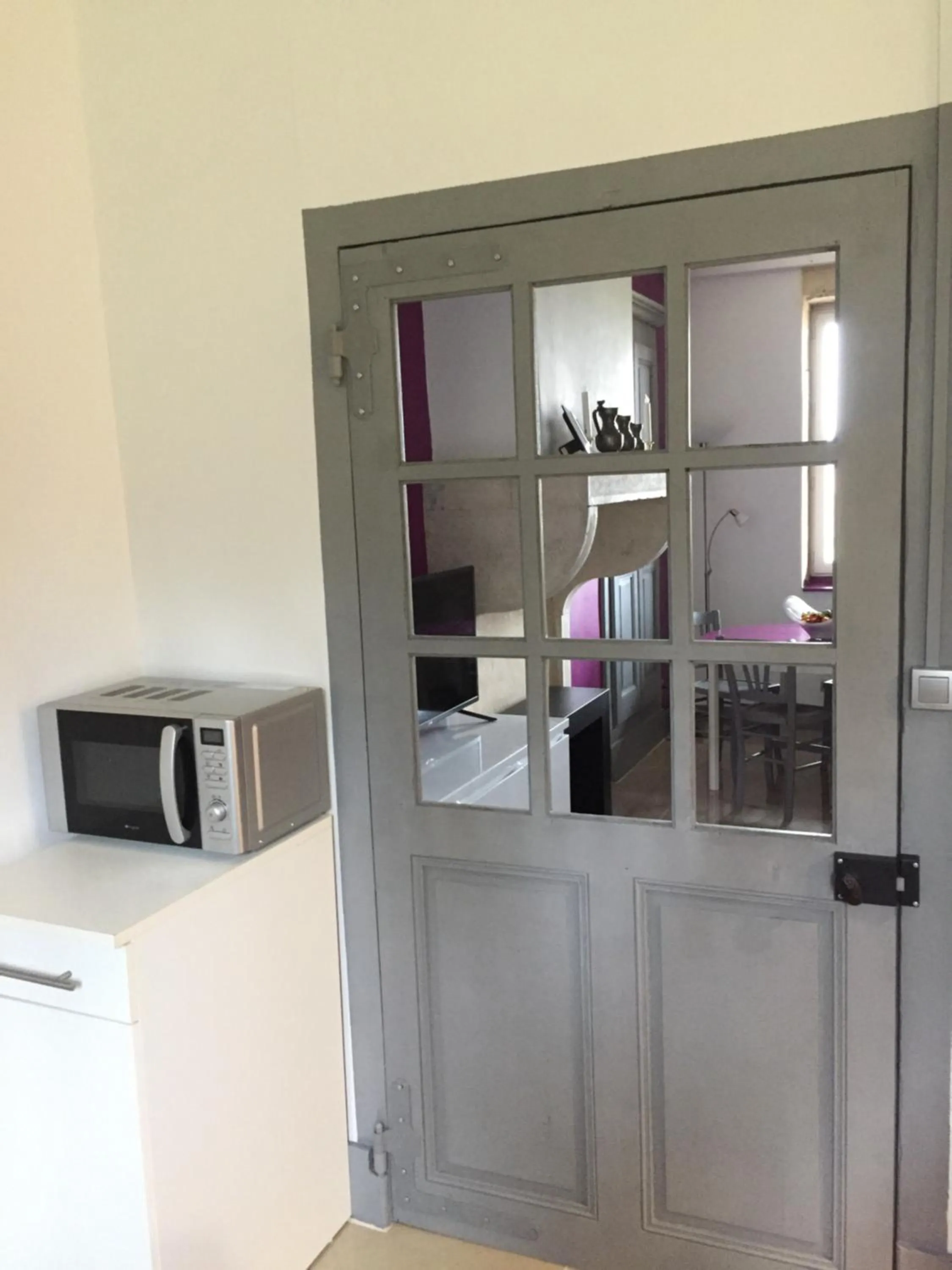 Kitchen or kitchenette in La Ferme du Bonheur