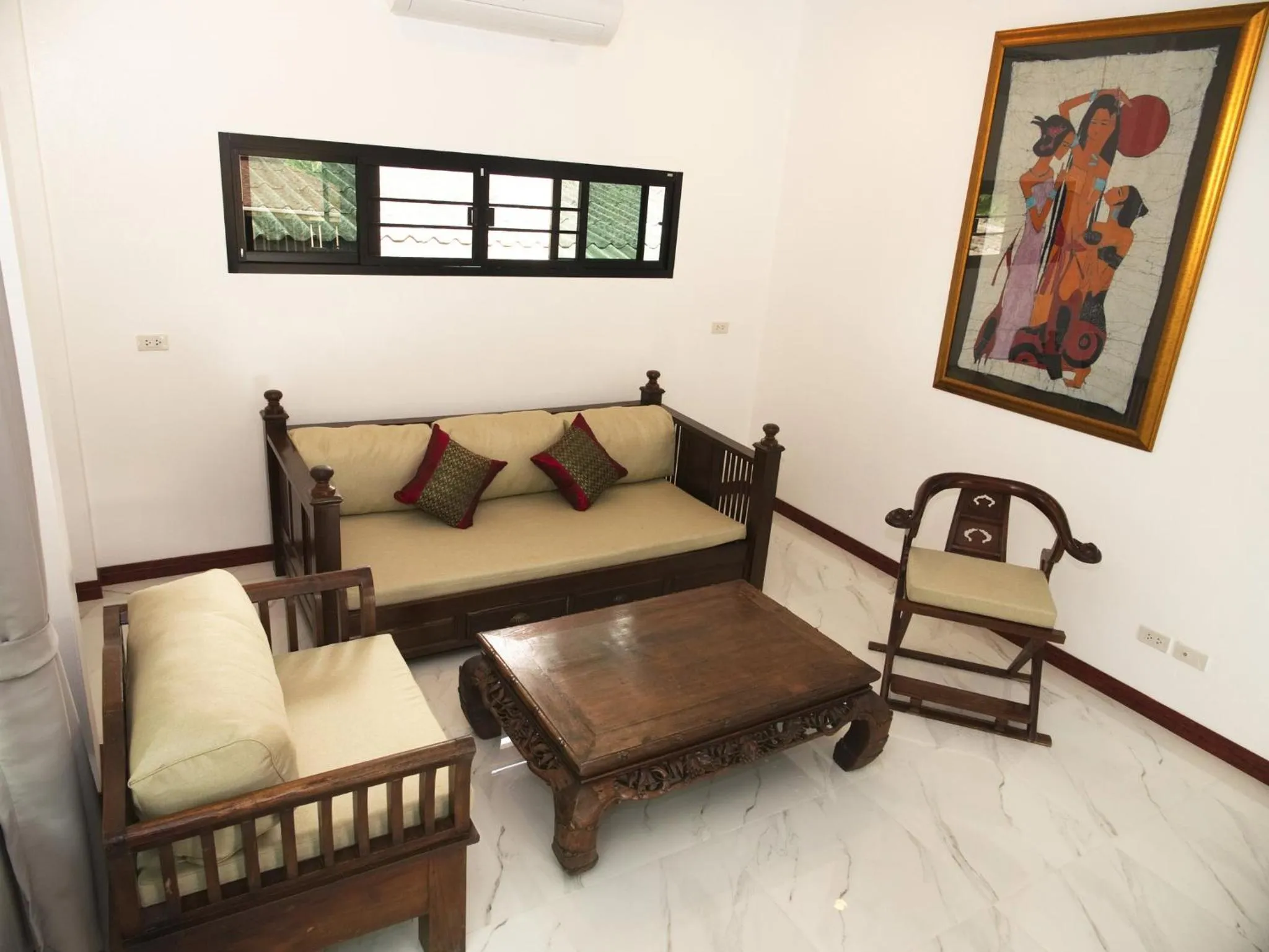 Living room in Chanapha Residence