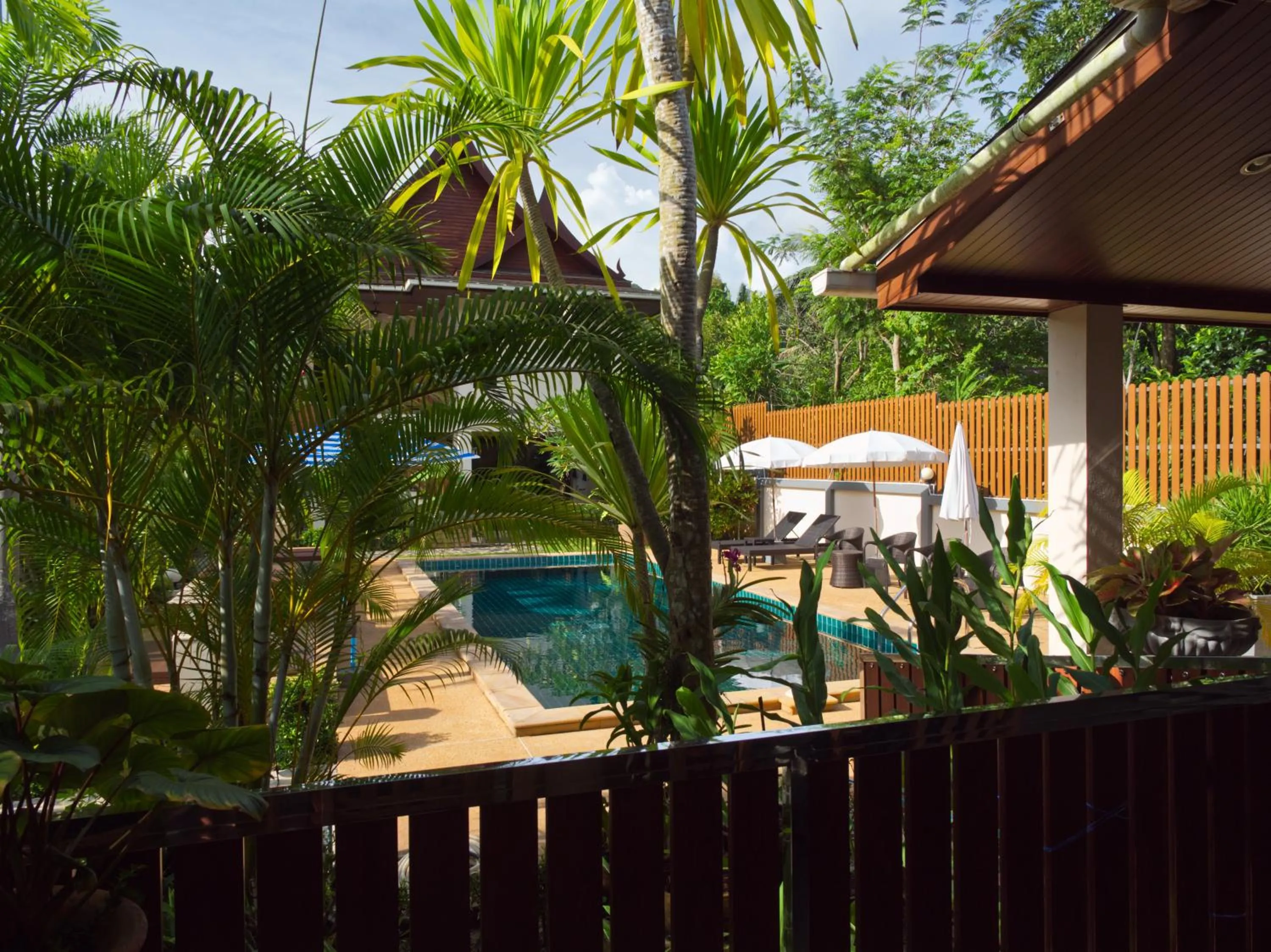 Swimming pool in Chanapha Residence