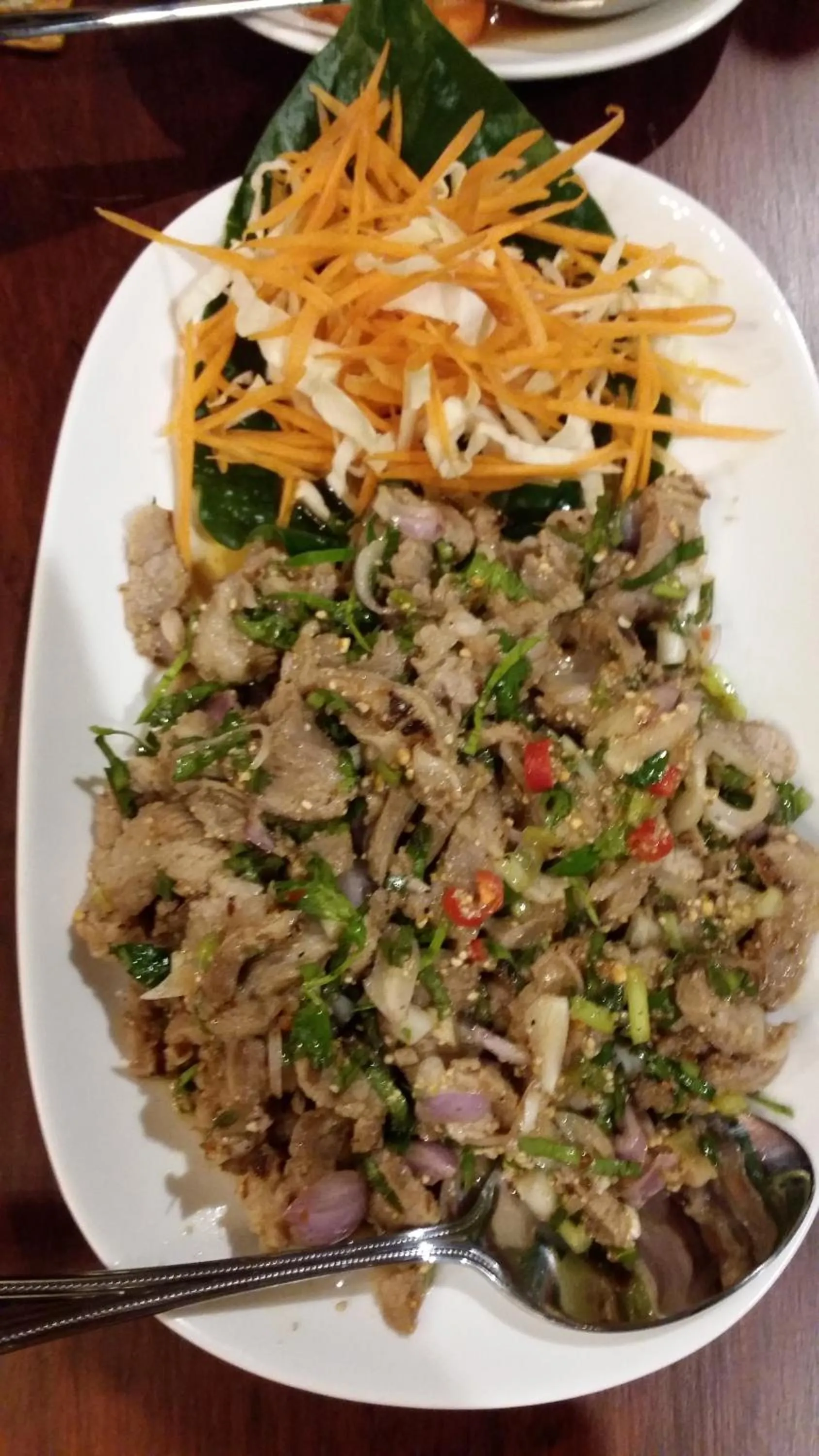 Food close-up in Chanapha Residence