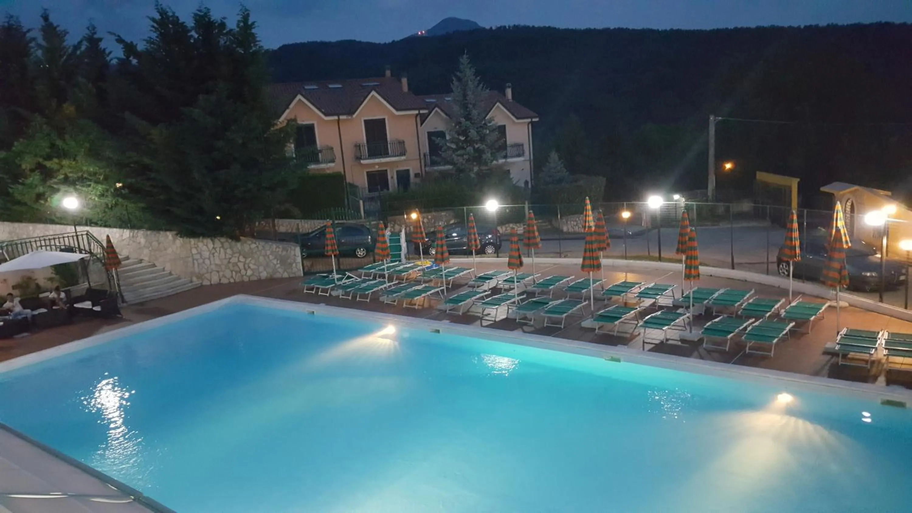 Bird's eye view in Rifugio del Cavaliere