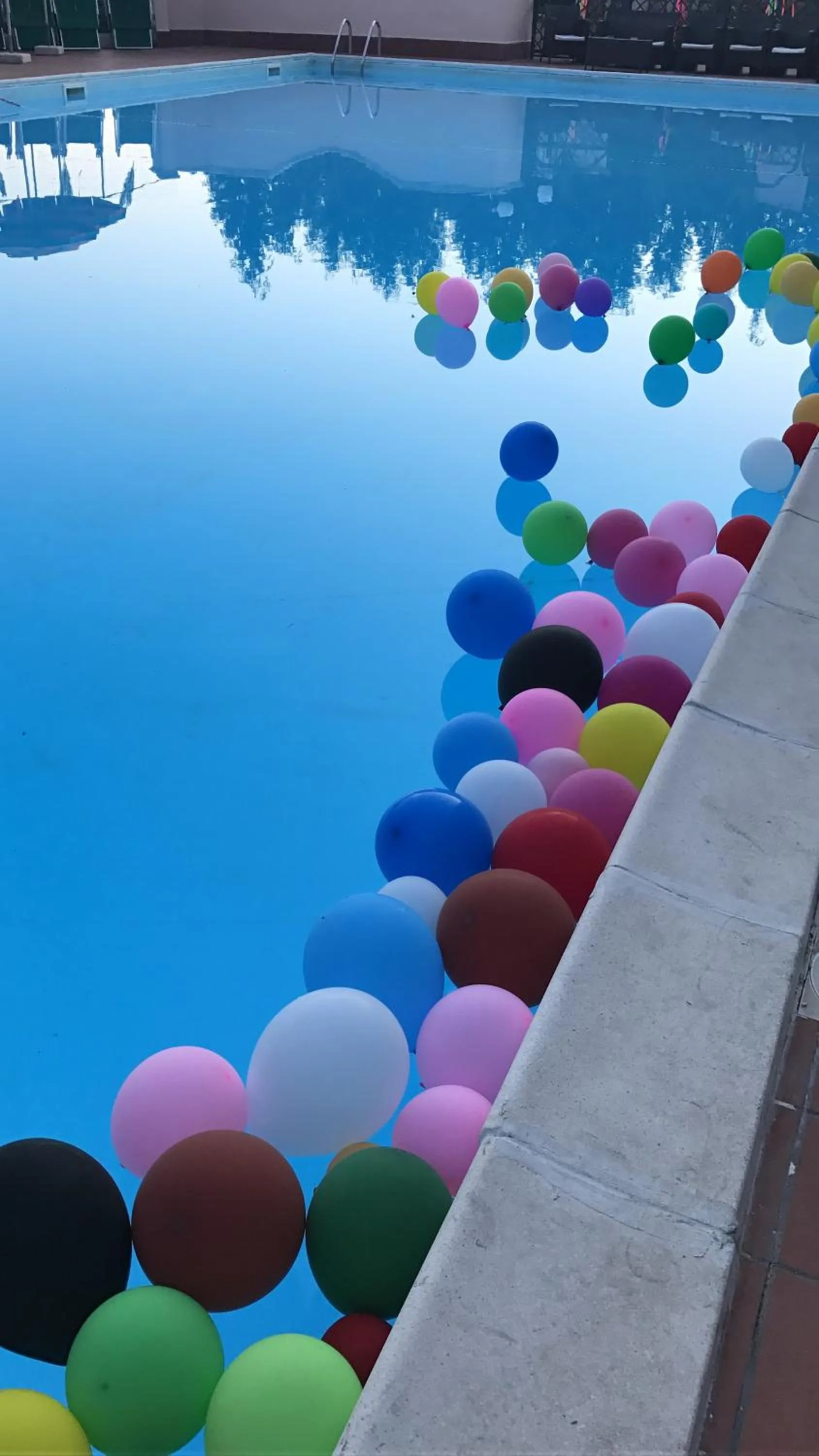 Pool view in Rifugio del Cavaliere