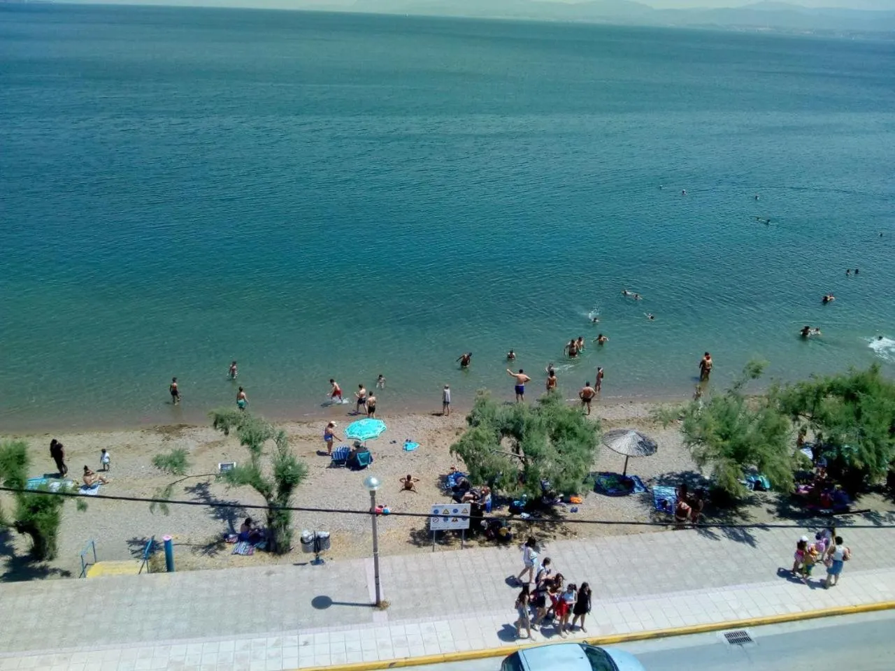 Sea view in Poseidon Hotel