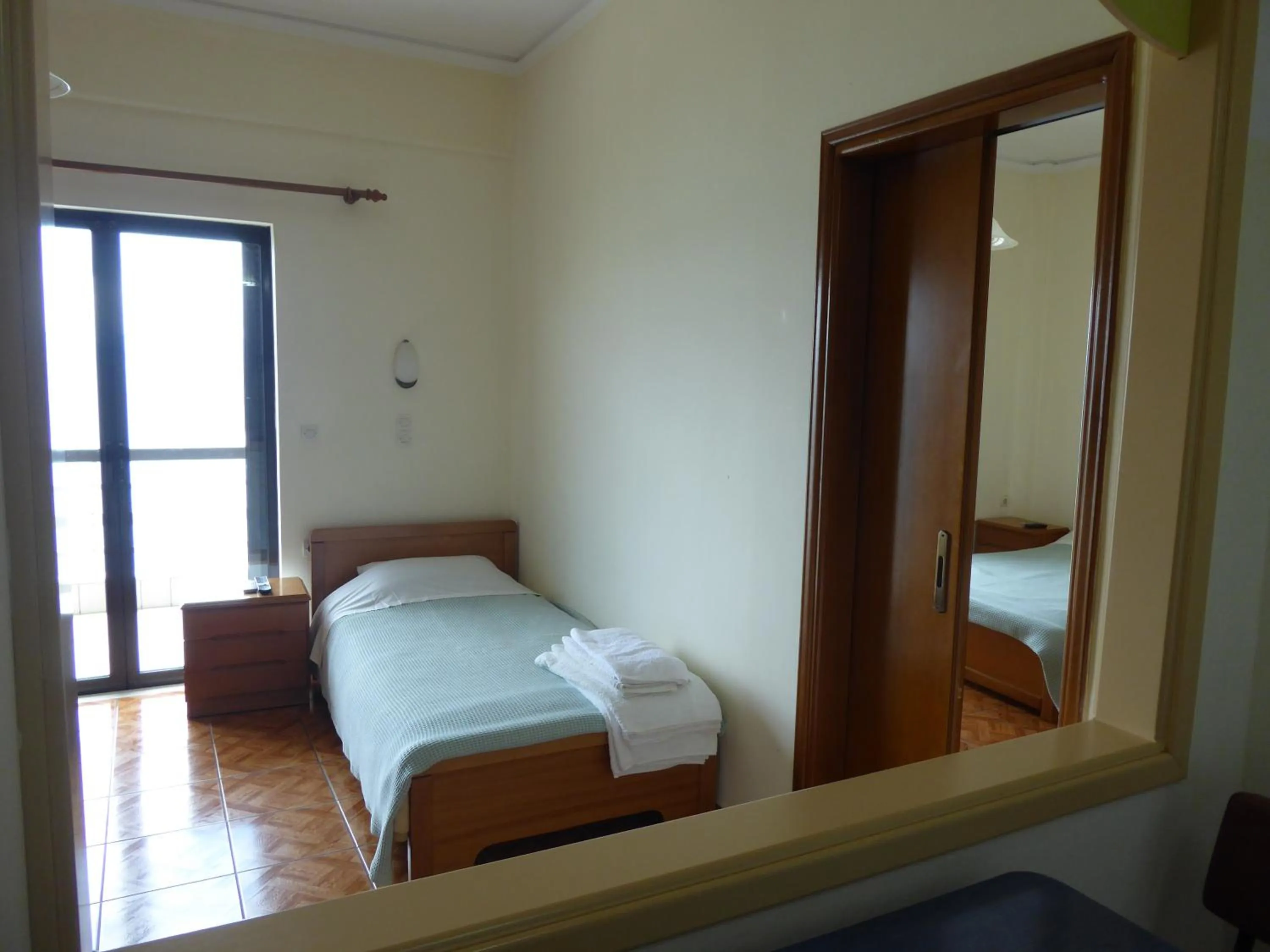 Bedroom, Bed in Poseidon Hotel