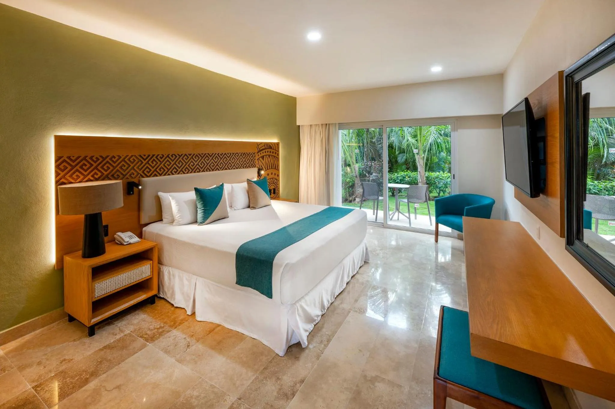 View (from property/room), Bed in Viva Azteca by Wyndham, A Trademark All Inclusive Resort