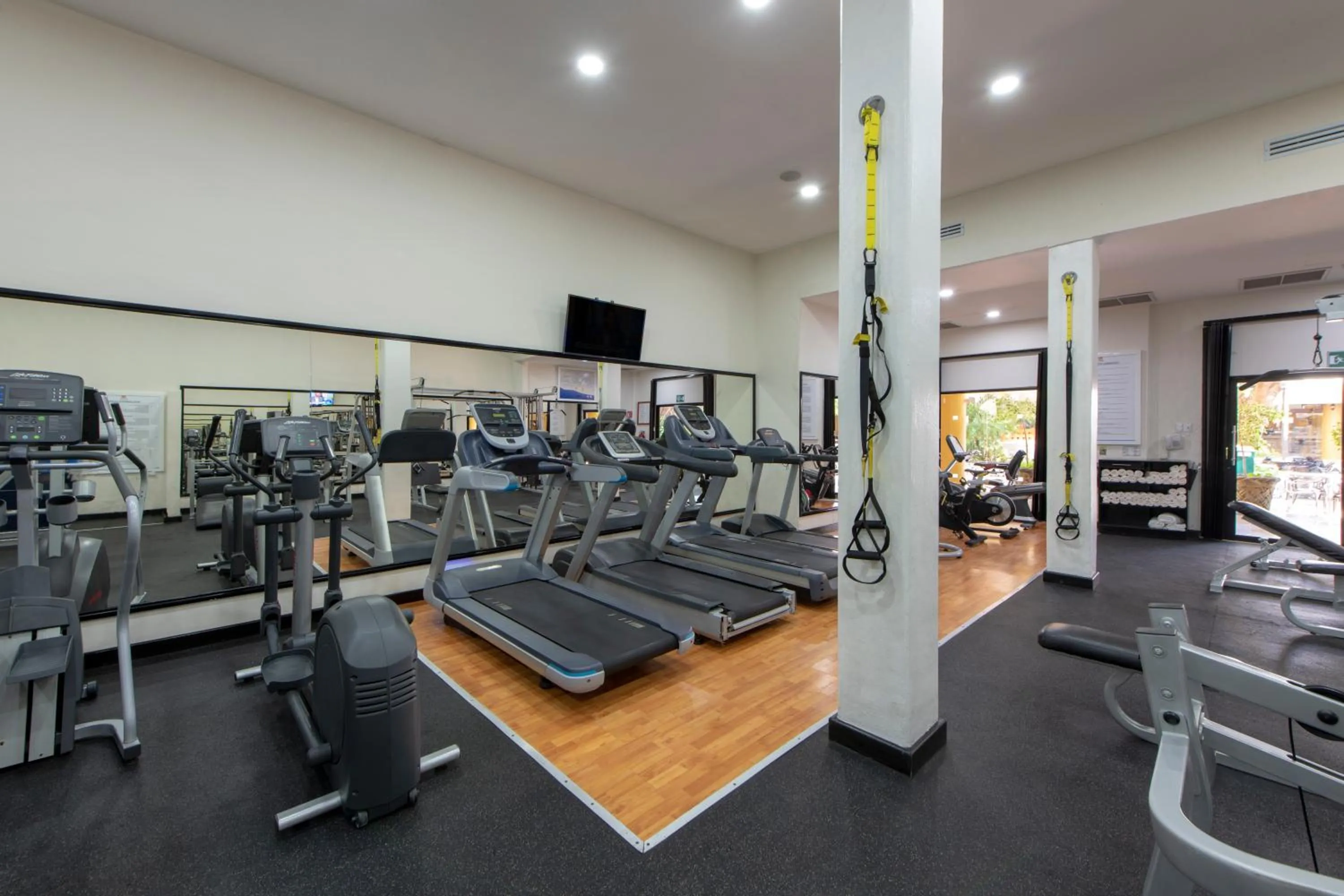 Fitness centre/facilities in Viva Azteca by Wyndham, A Trademark All Inclusive Resort