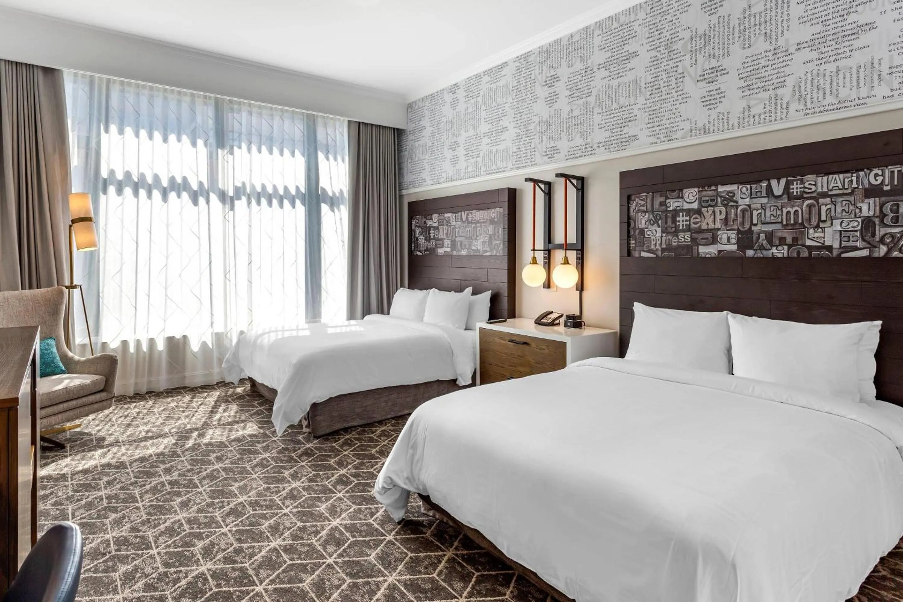 Bedroom, Bed in Bluegreen Vacations Hotel Blake, an Ascend Collection Hotel