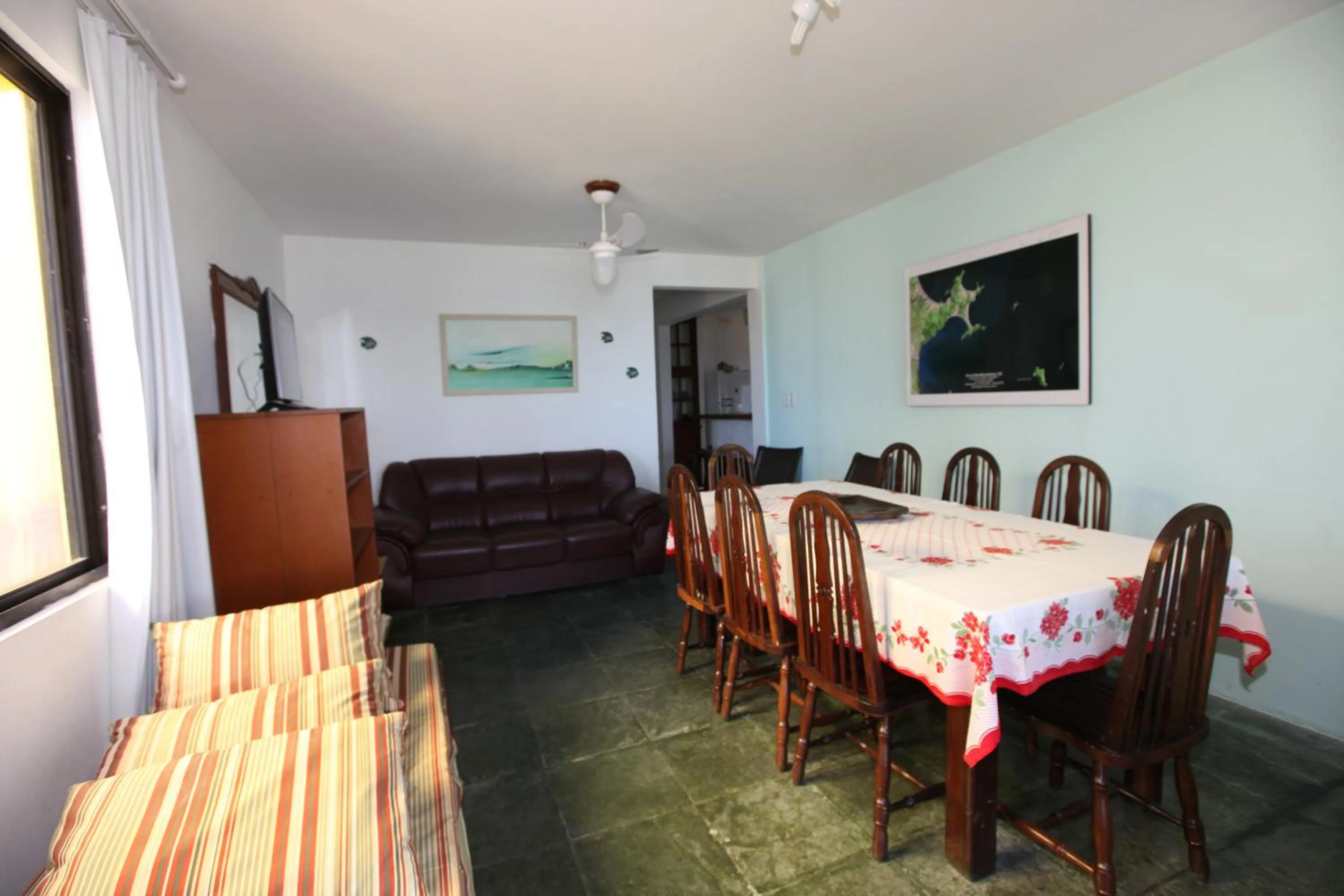 Living room in Pousada Hibisco