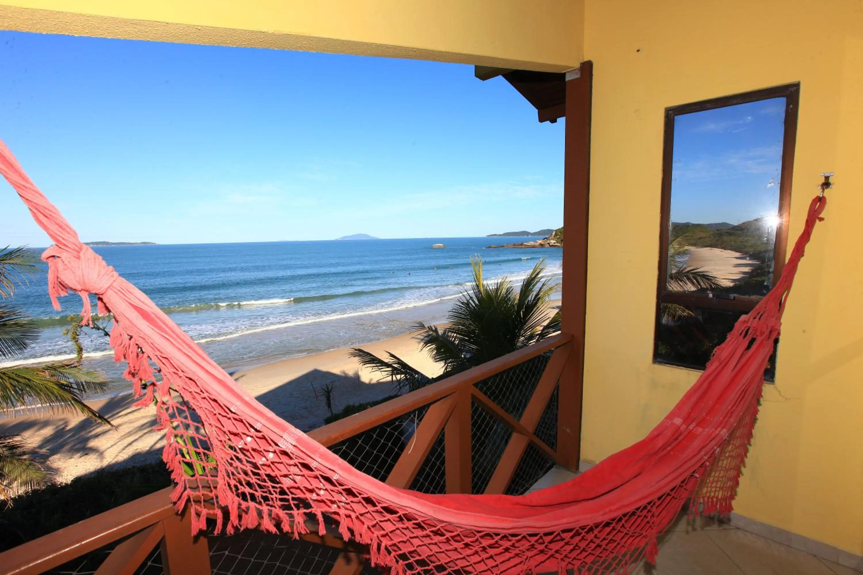 Balcony/Terrace in Pousada Hibisco