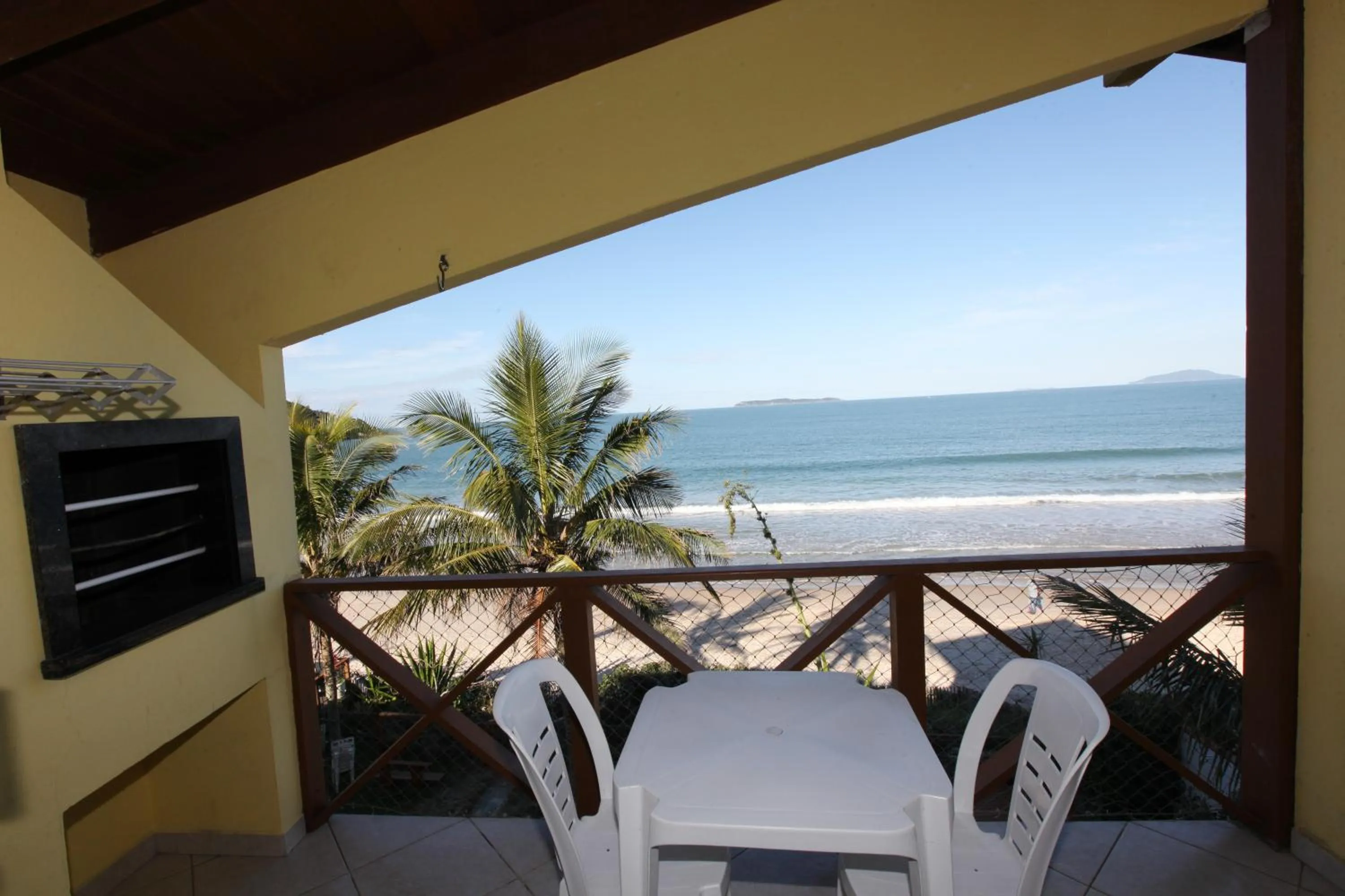Balcony/Terrace in Pousada Hibisco