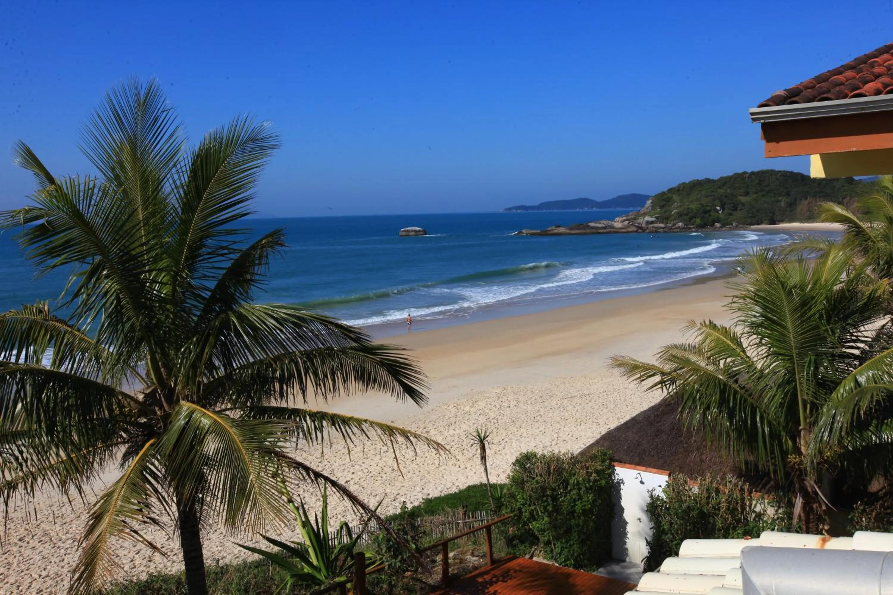 Balcony/Terrace in Pousada Hibisco