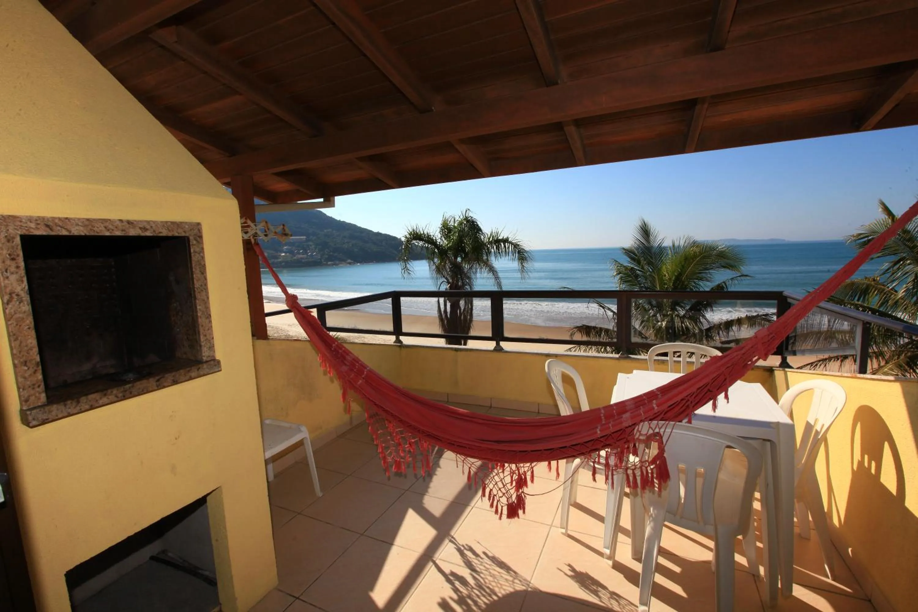 Balcony/Terrace in Pousada Hibisco