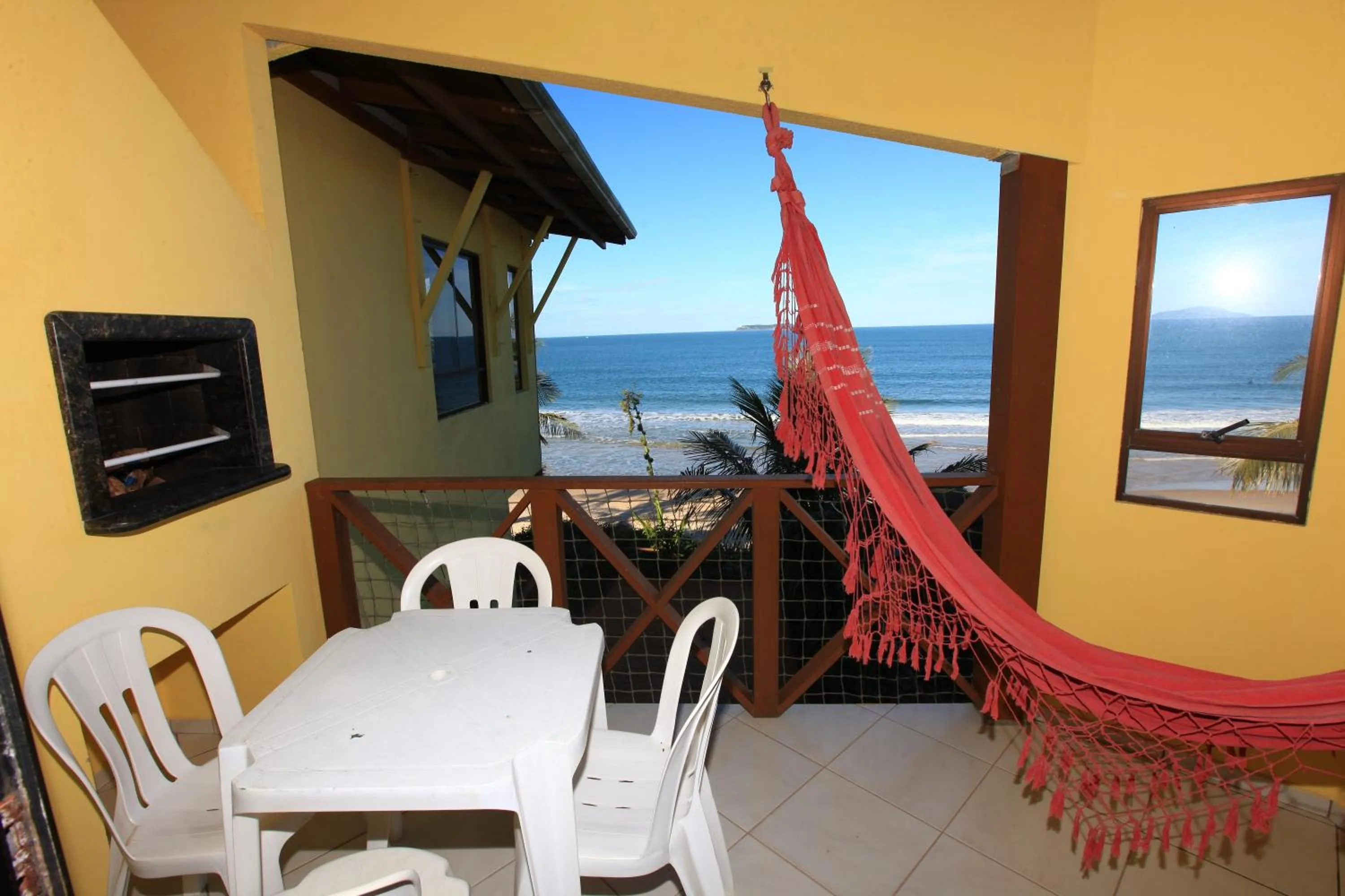 Balcony/Terrace in Pousada Hibisco