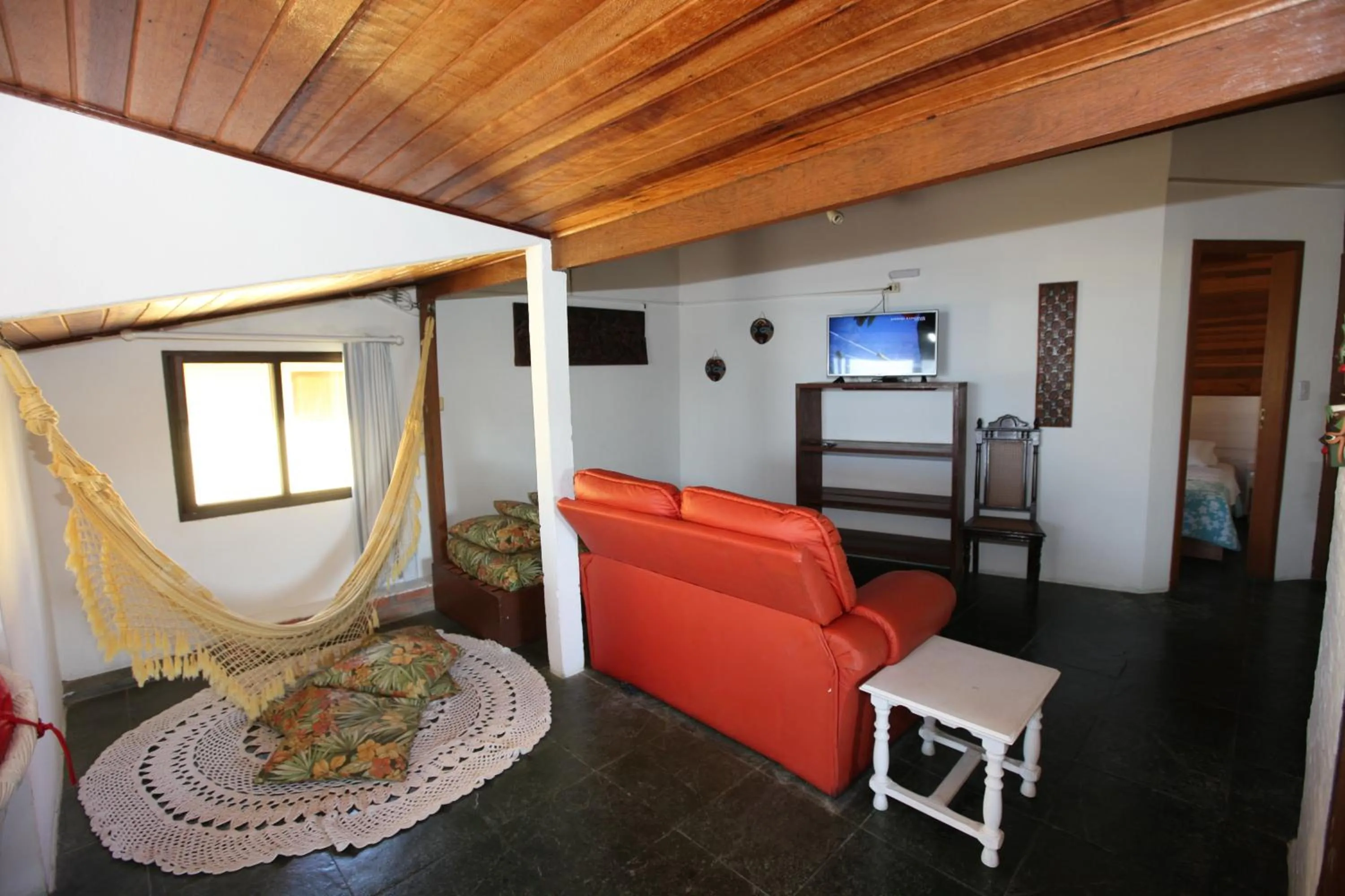 Living room in Pousada Hibisco
