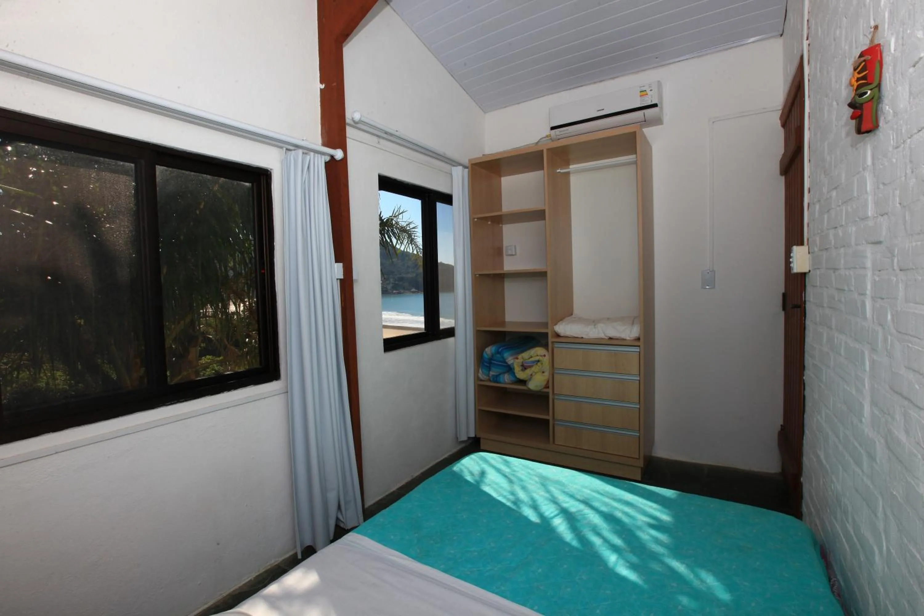 Bedroom, Bed in Pousada Hibisco