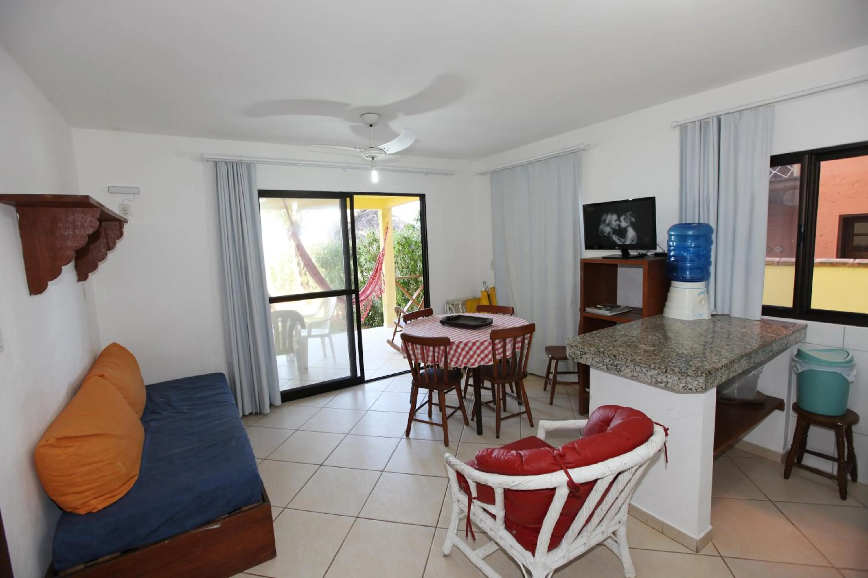 Living room in Pousada Hibisco