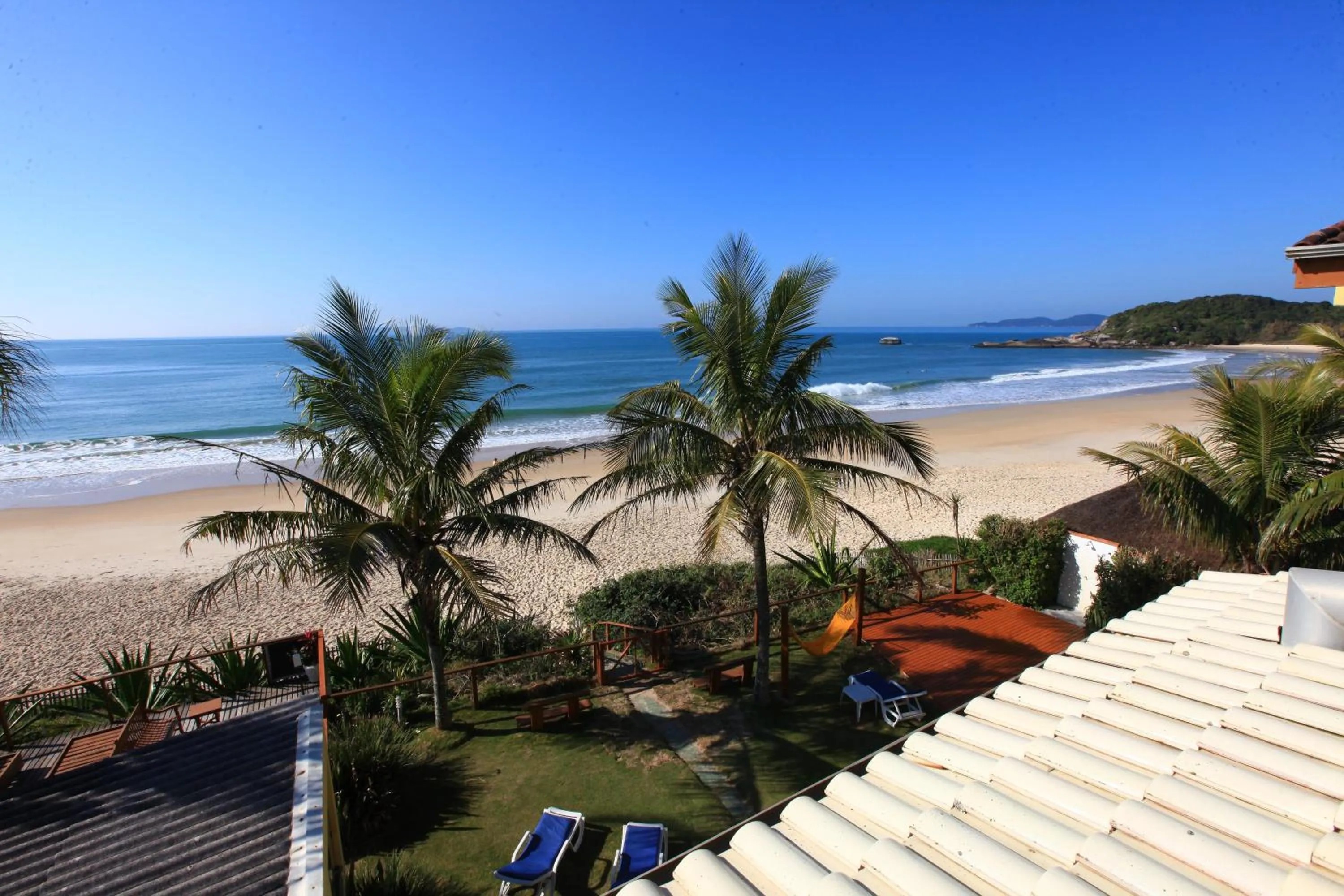 Sea view in Pousada Hibisco