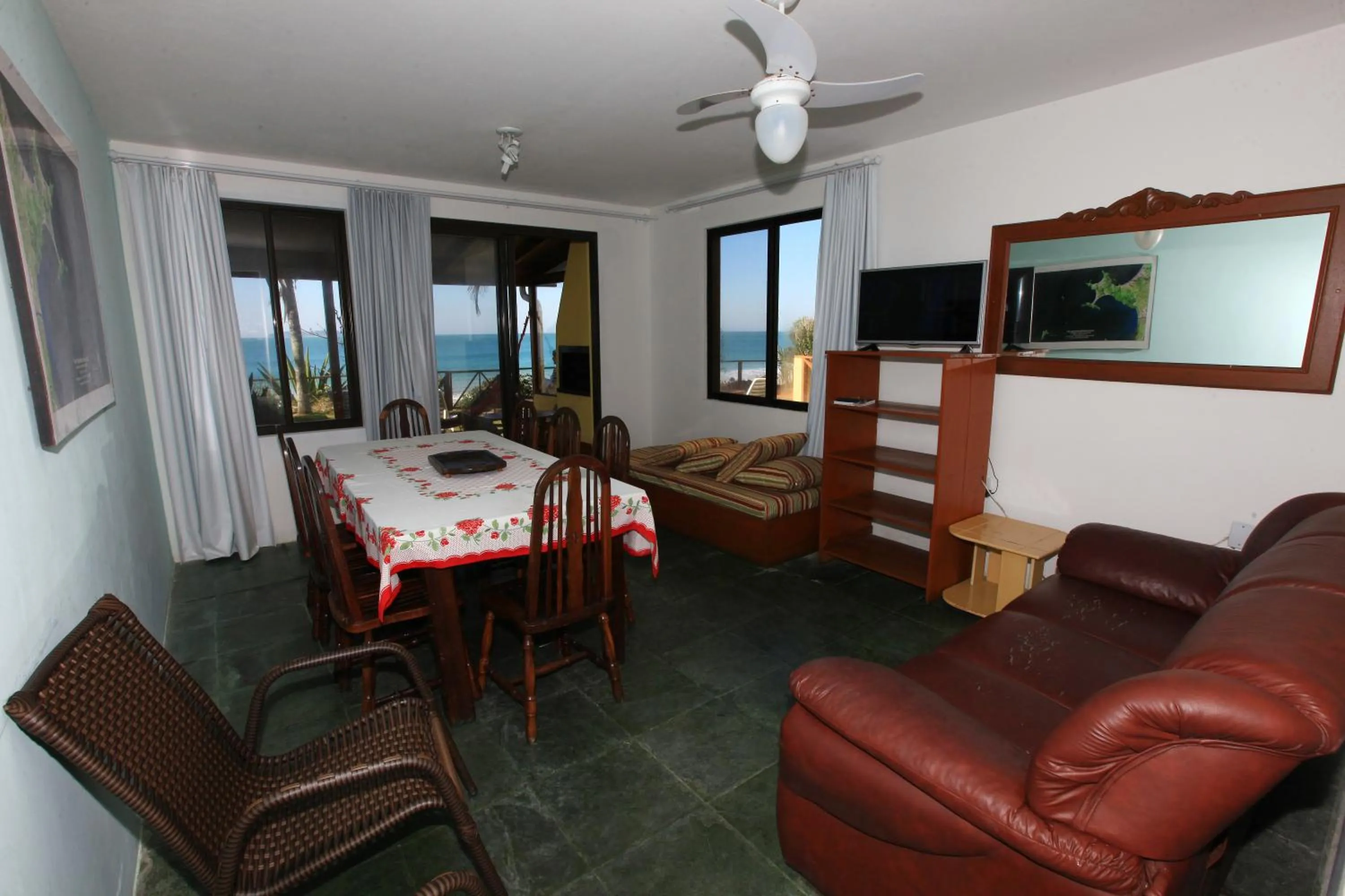 Living room in Pousada Hibisco