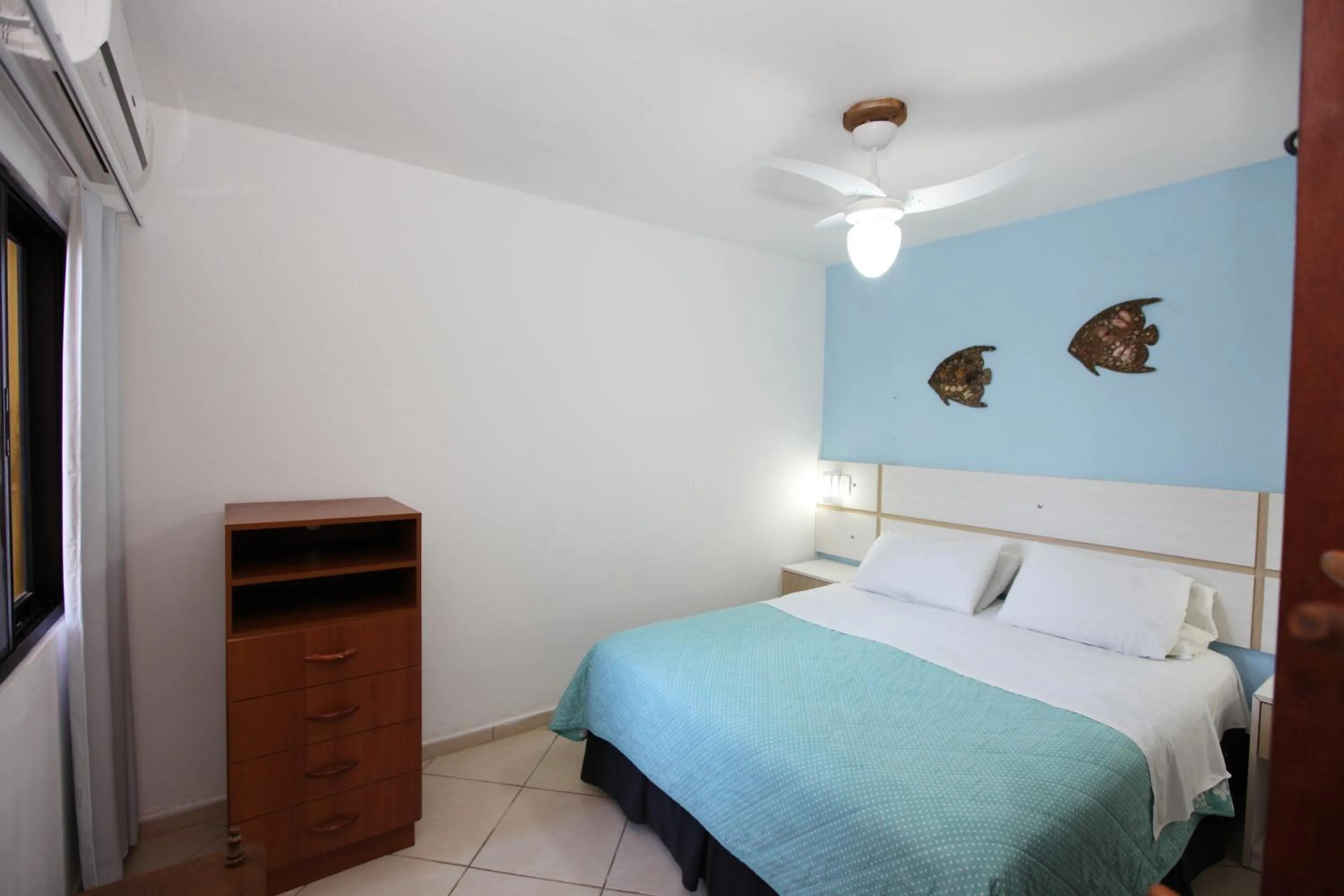 Bedroom, Bed in Pousada Hibisco