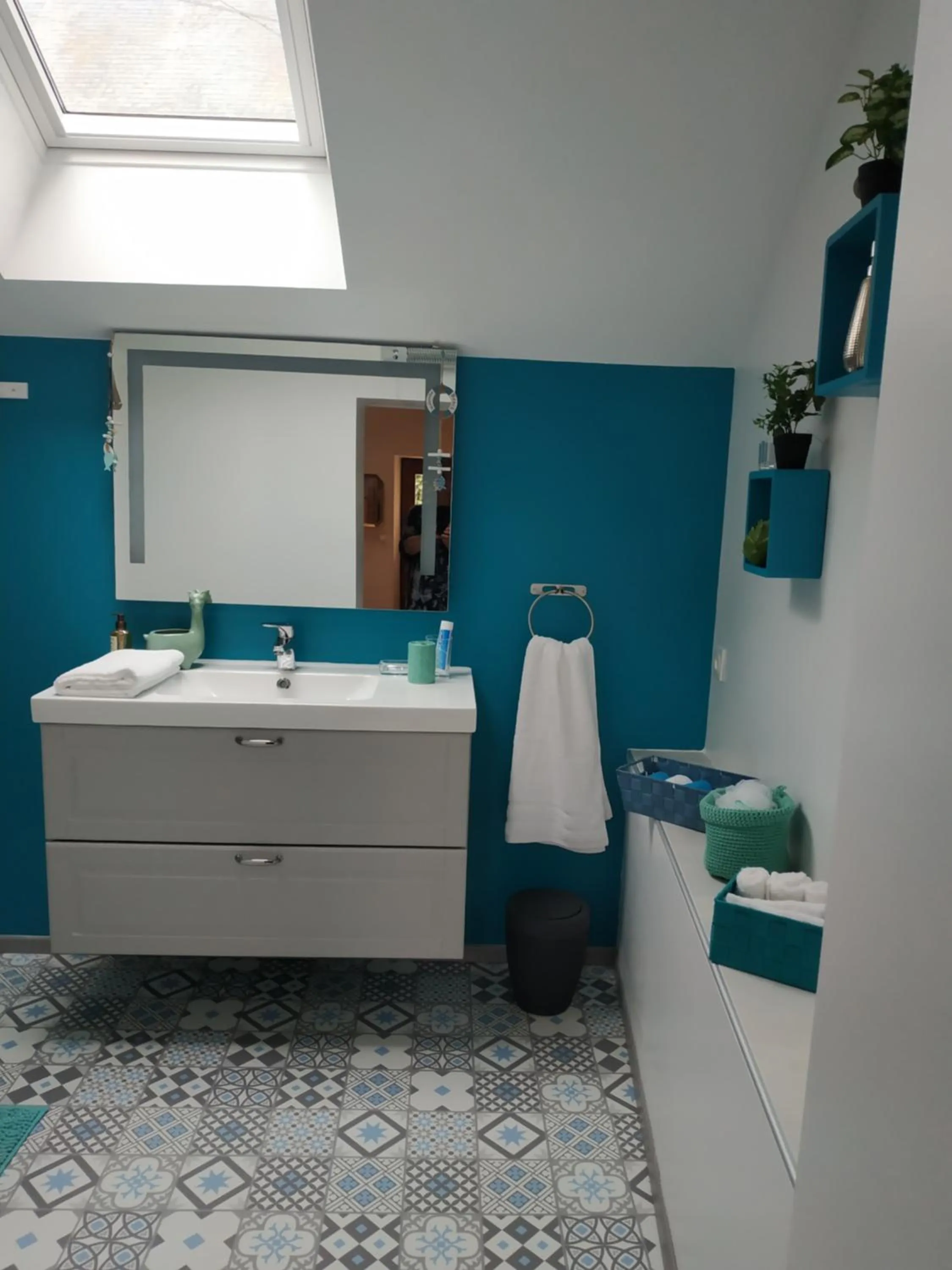 Bathroom in closerie des laudieres