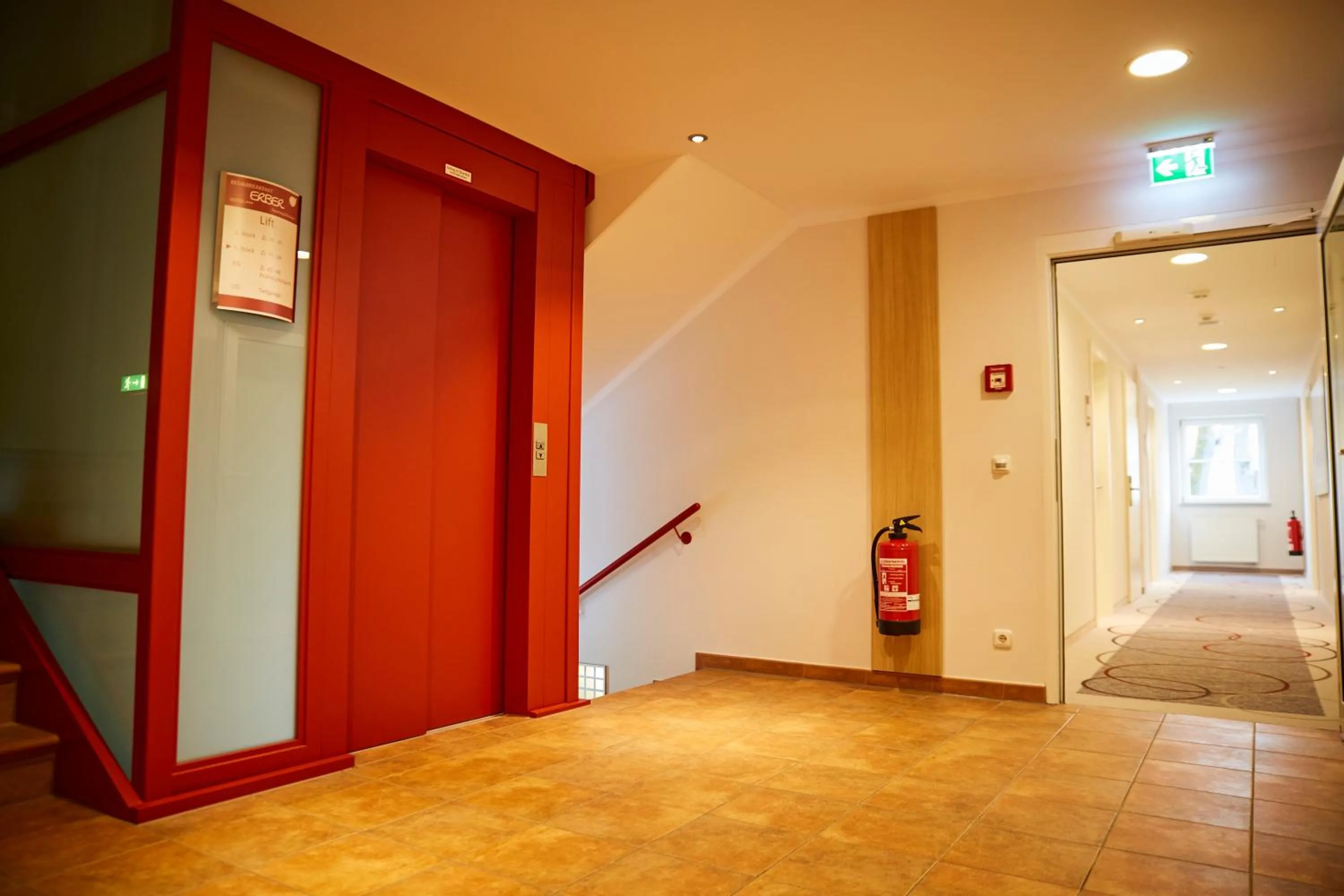 elevator in Bed&Breakfast Erber