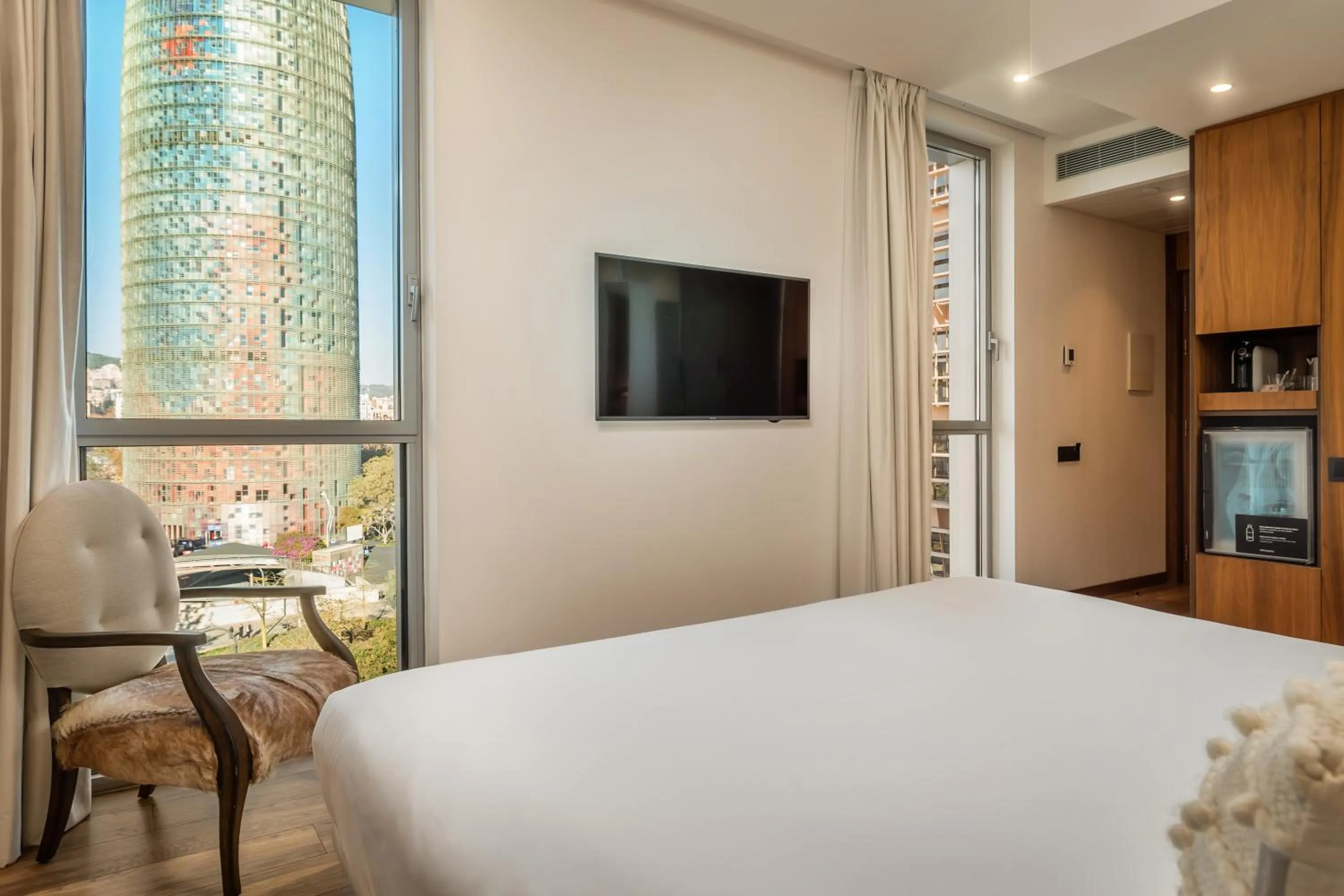 View (from property/room), Bed in Hotel SB Glow 4 Sup