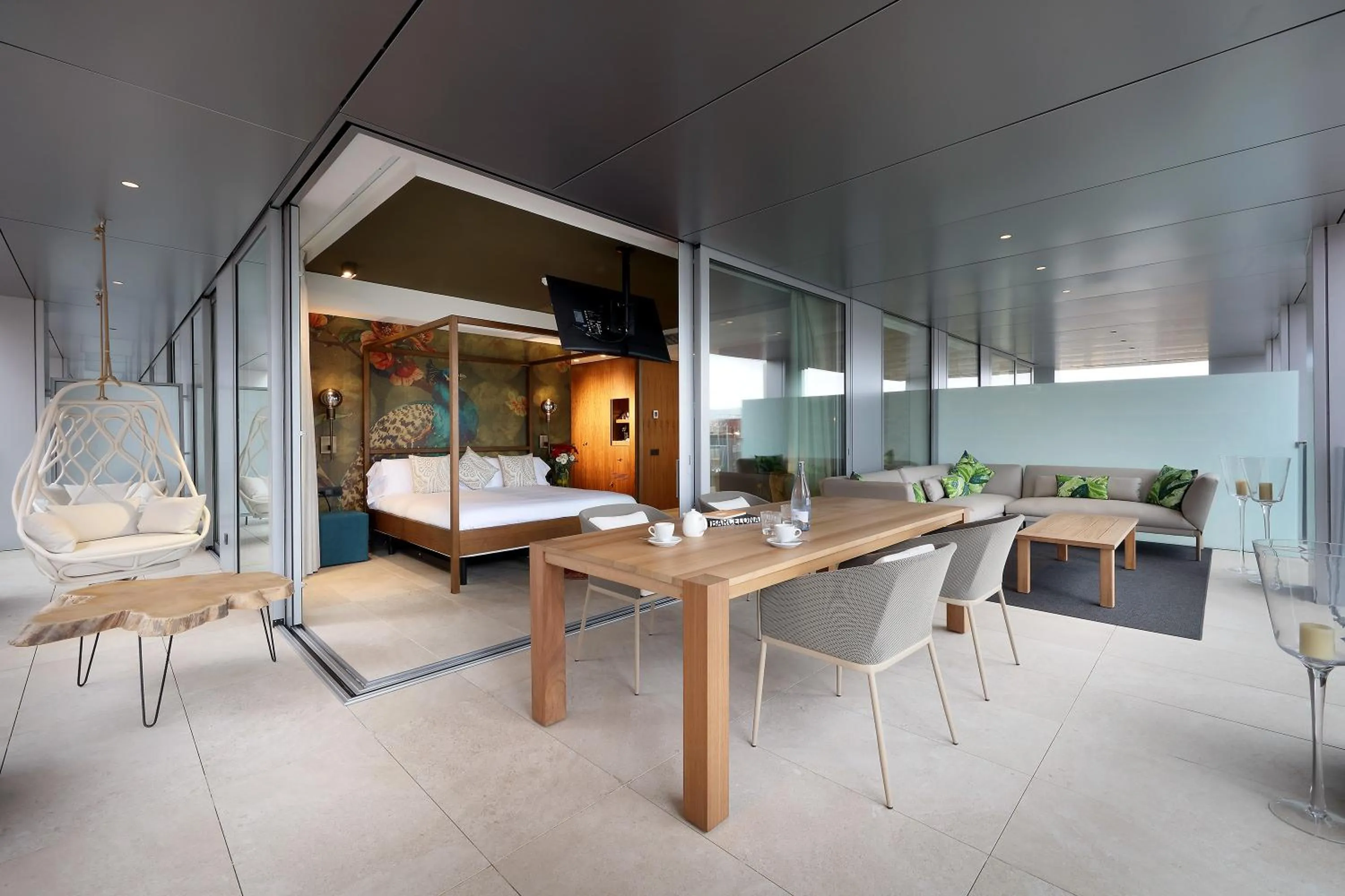 Balcony/Terrace in Hotel SB Glow 4 Sup