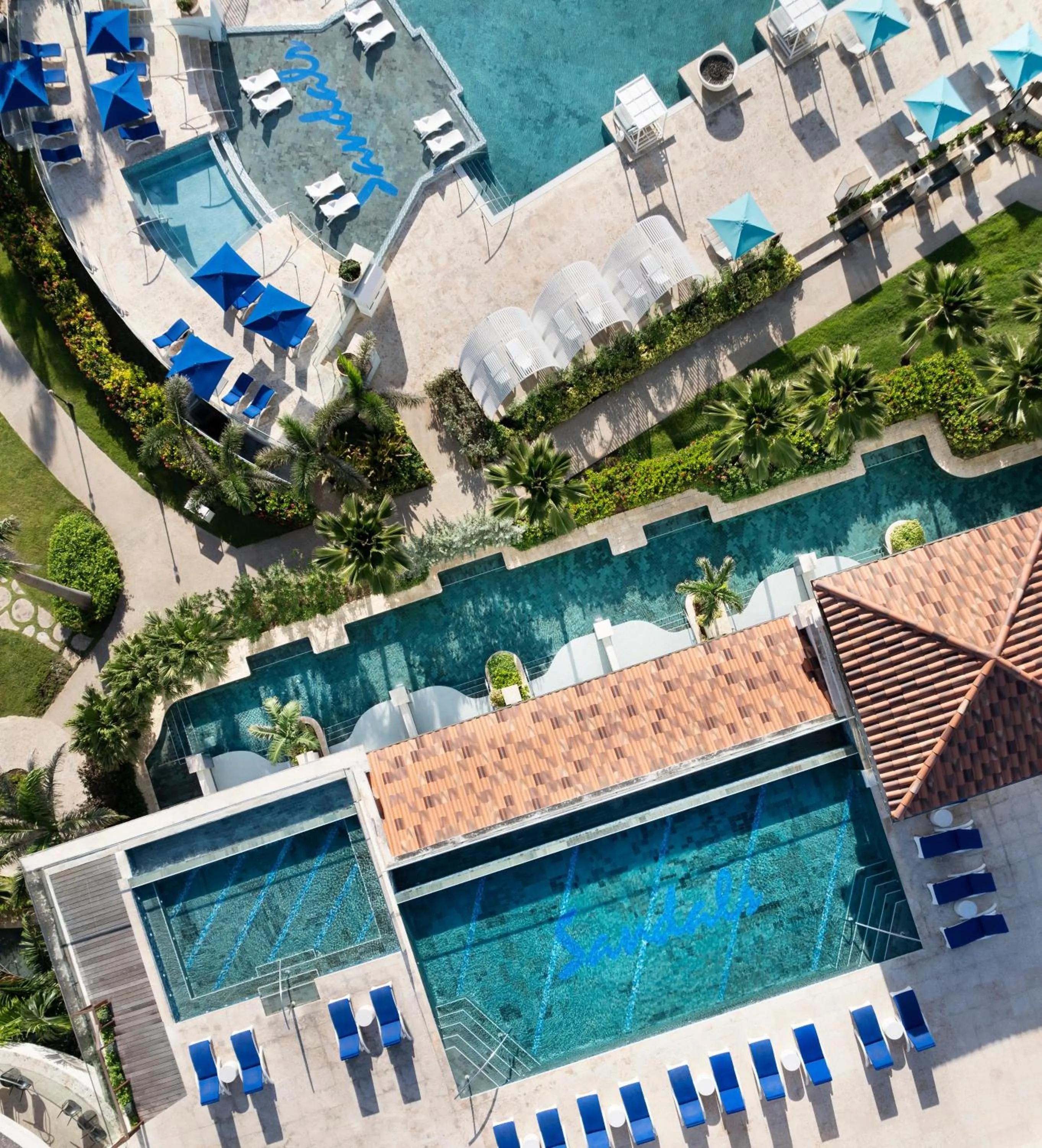 Swimming pool in Sandals Royal Barbados All Inclusive - Couples Only