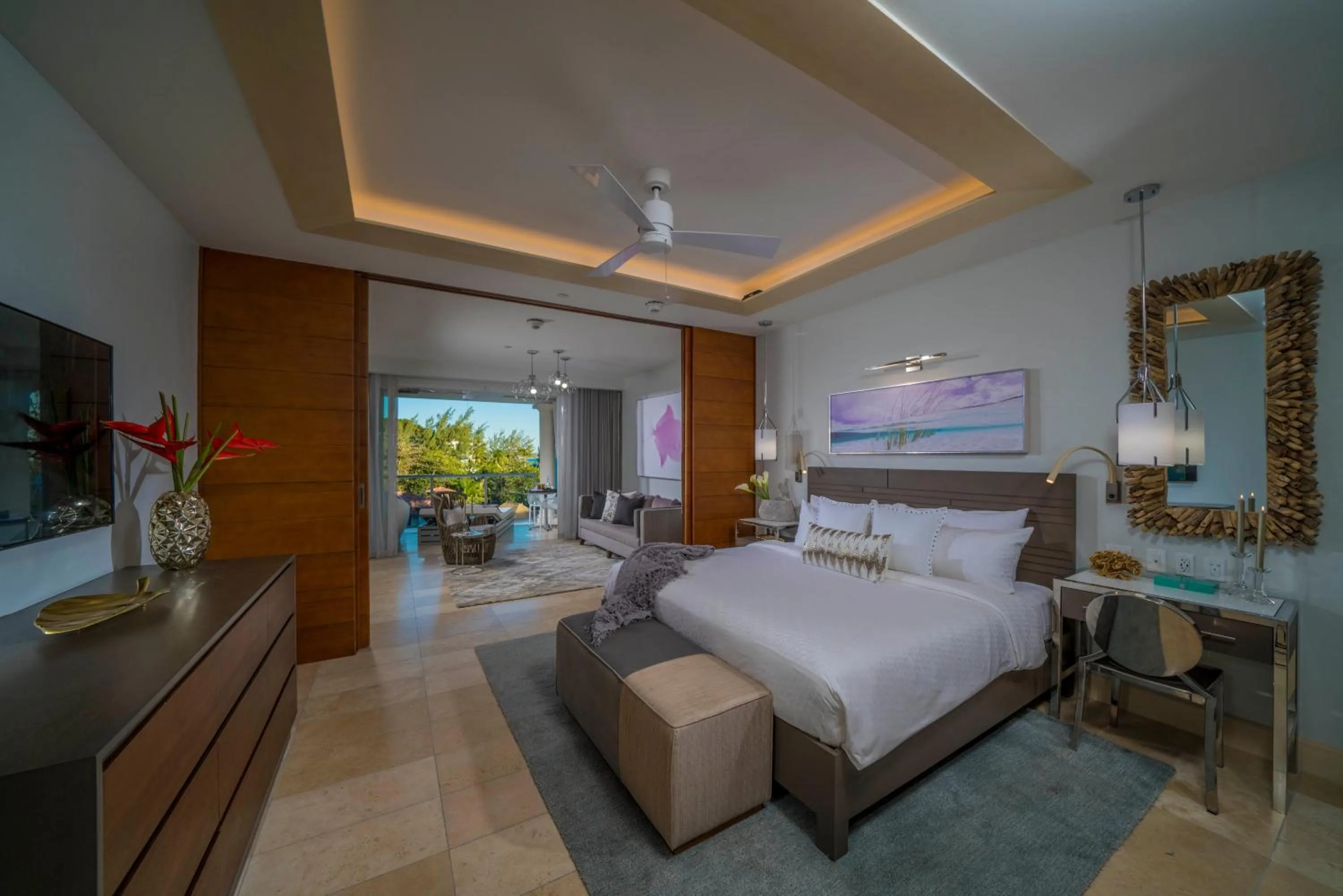 Royal Seaside Crystal Lagoon Penthouse One Bedroom Oceanview Butler Suite w/ Balcony Tranquility Soaking Tub in Sandals Royal Barbados All Inclusive - Couples Only